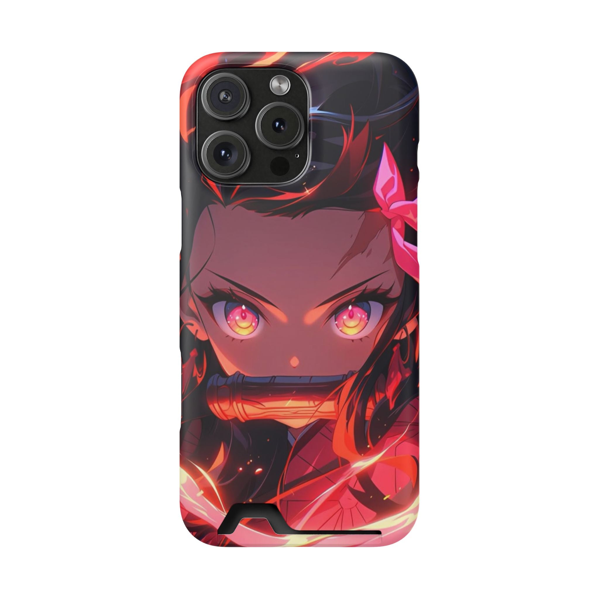Anime Phone Case with Card Holder