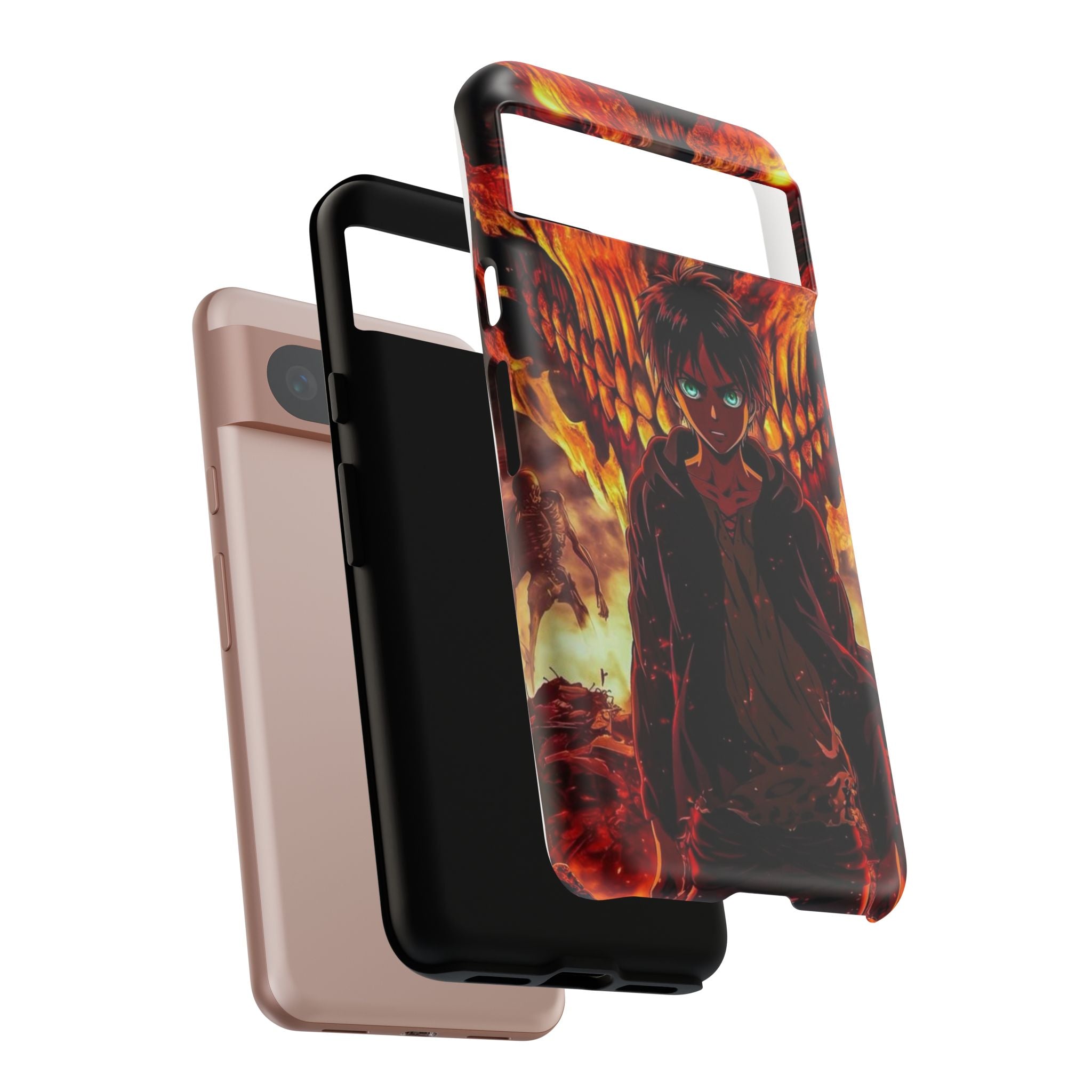 Eren Yeager Phone Case — Tough Cases Anime Protective Cover