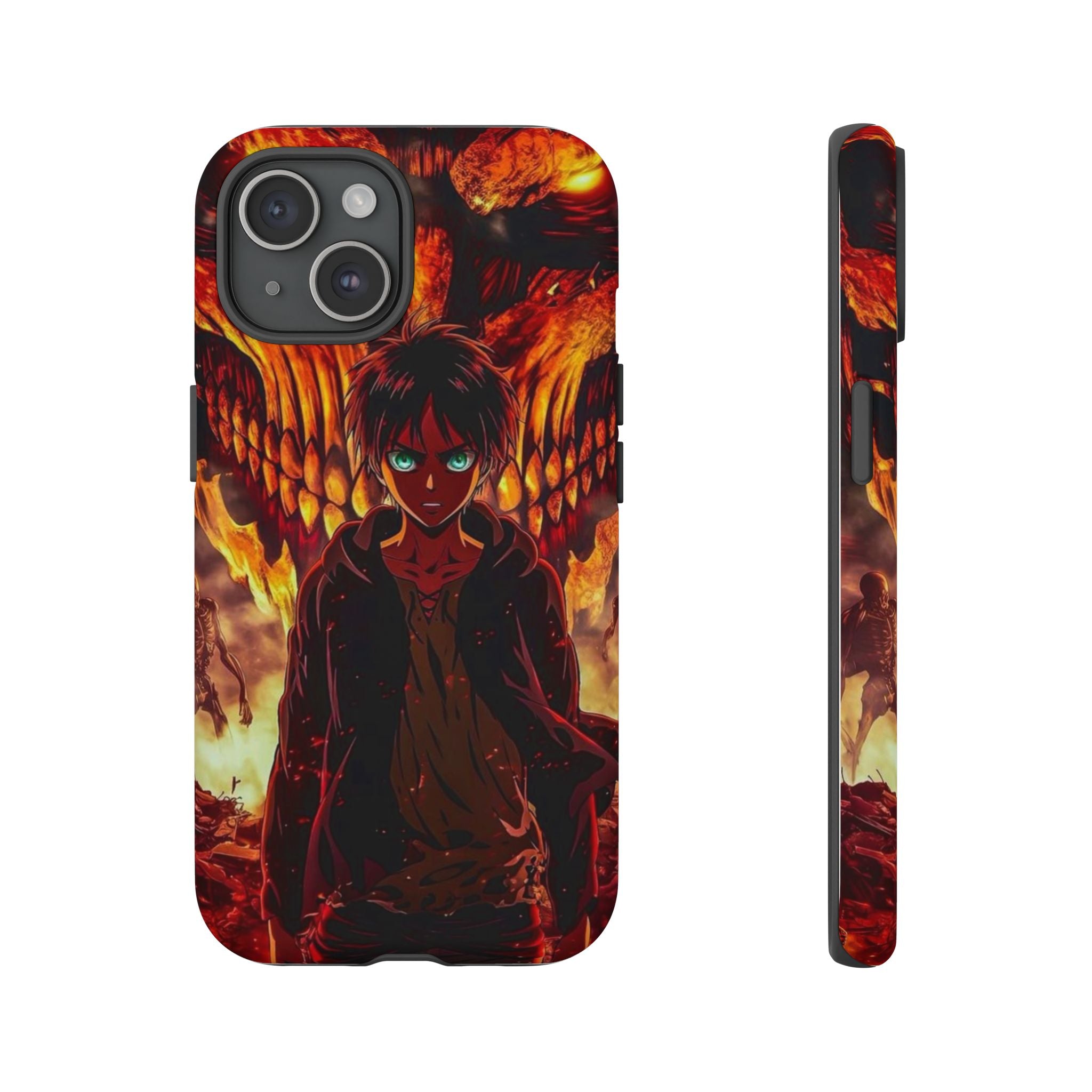 Eren Yeager Phone Case — Tough Cases Anime Protective Cover