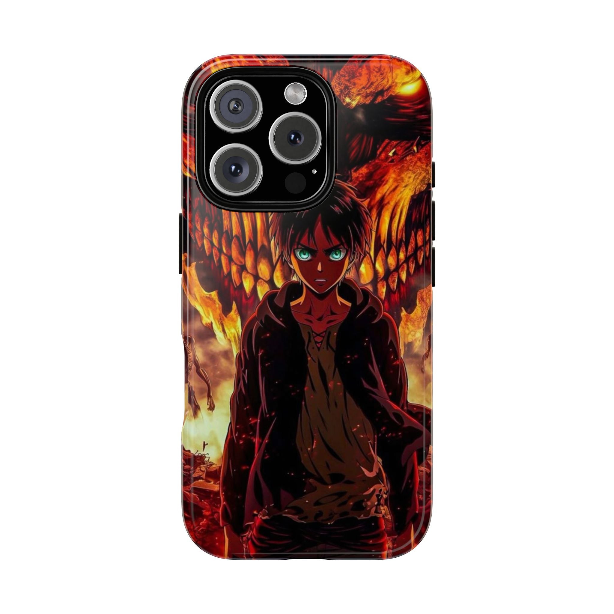 Eren Yeager Phone Case — Tough Cases Anime Protective Cover