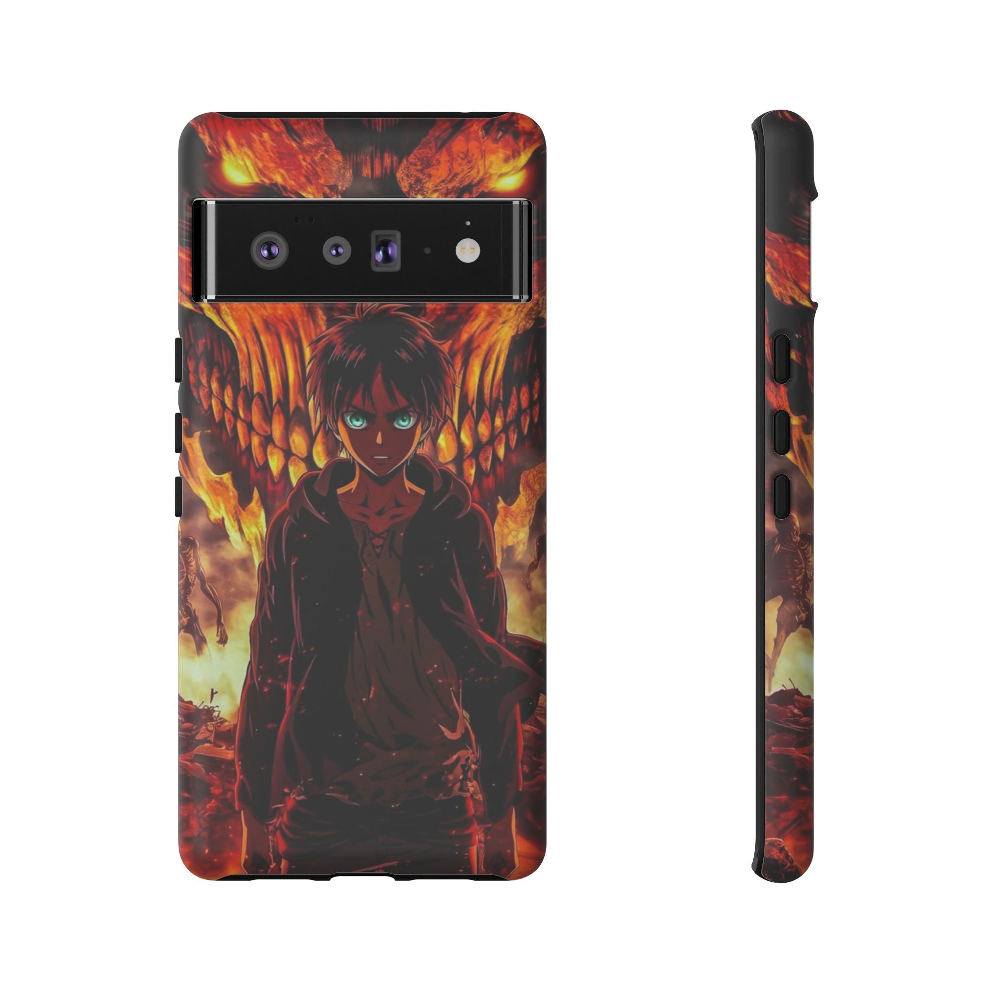 Eren Yeager Phone Case — Tough Cases Anime Protective Cover