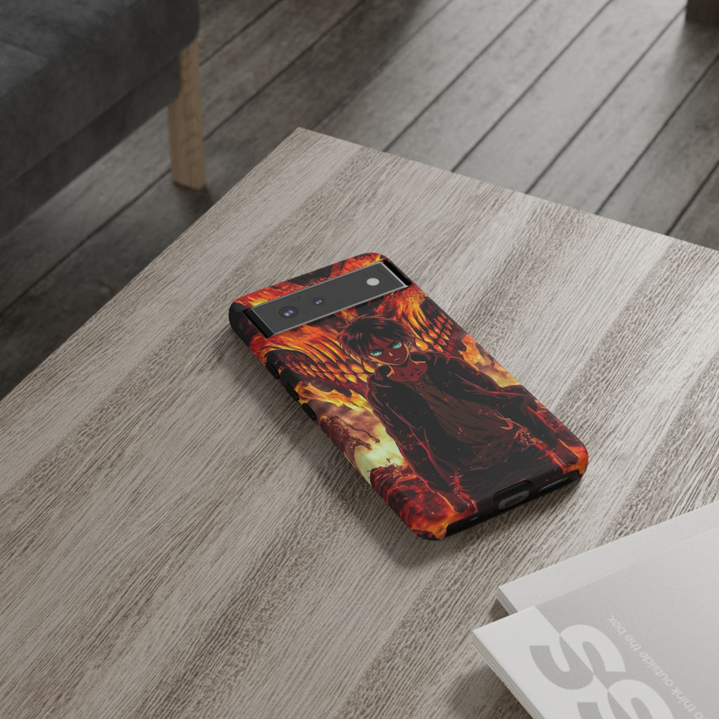 Eren Yeager Phone Case — Tough Cases Anime Protective Cover
