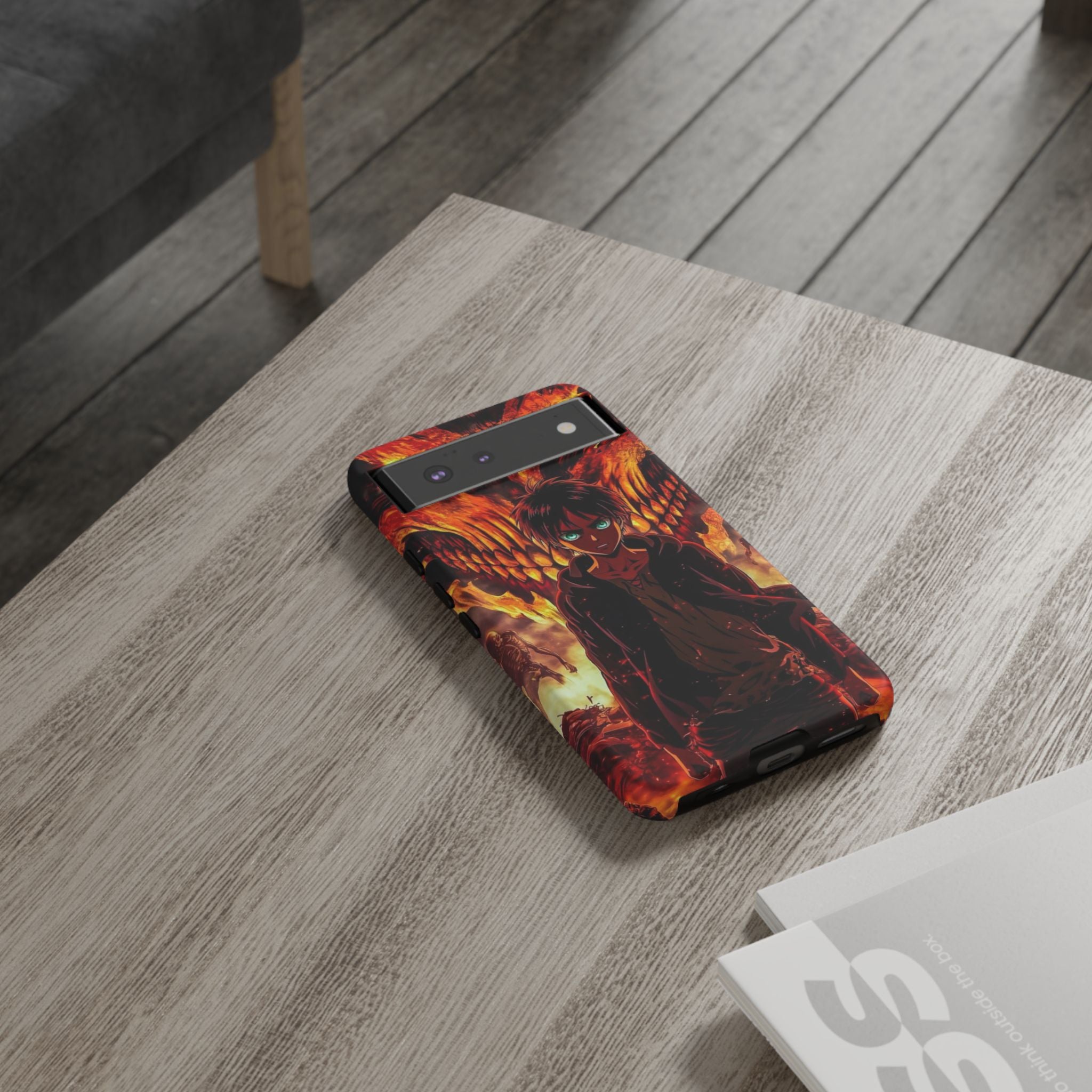 Eren Yeager Phone Case — Tough Cases Anime Protective Cover