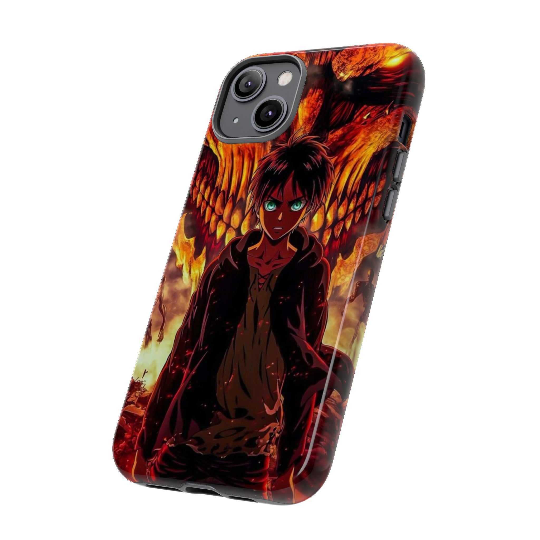 Eren Yeager Phone Case — Tough Cases Anime Protective Cover