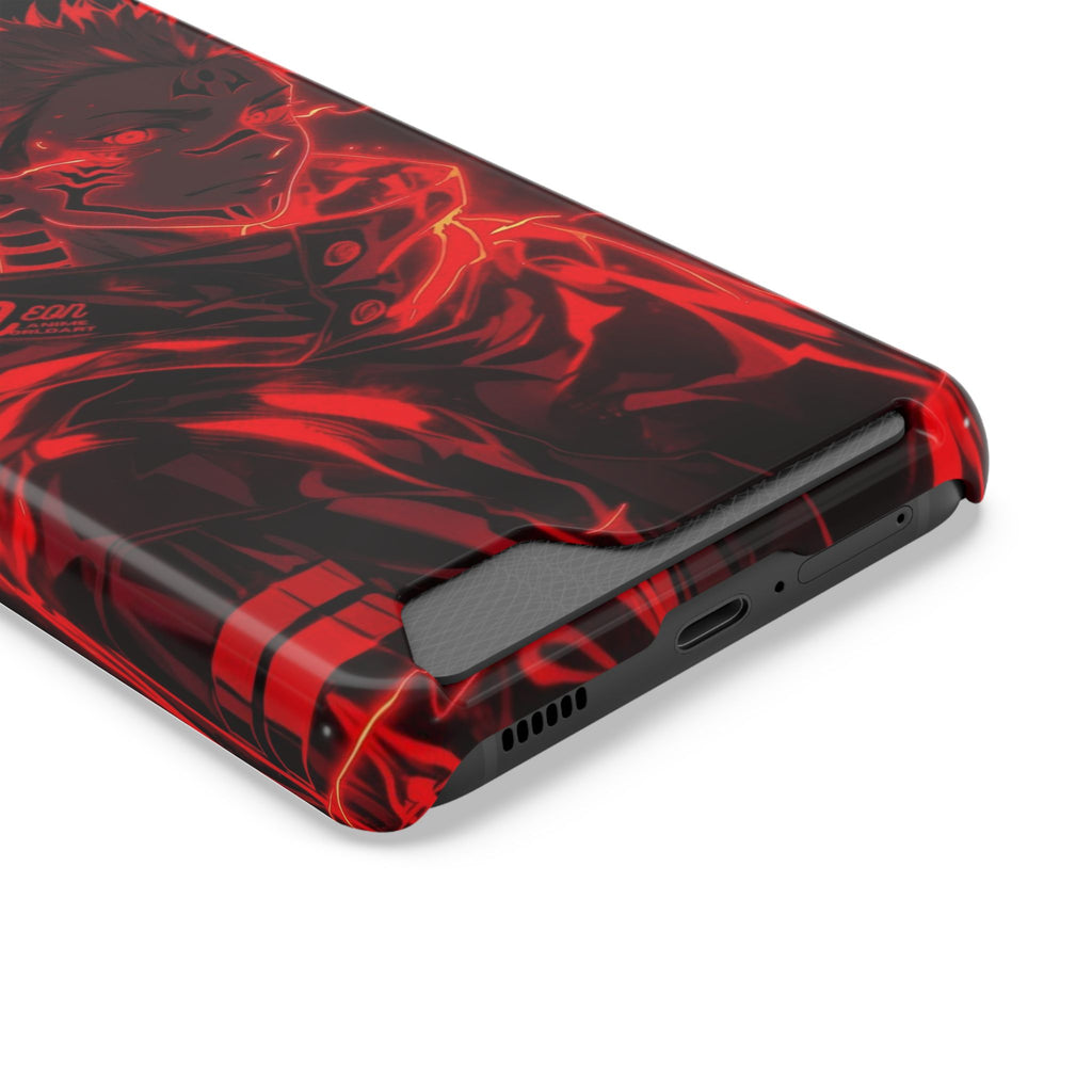 Phone Case With Card Holder Animie style