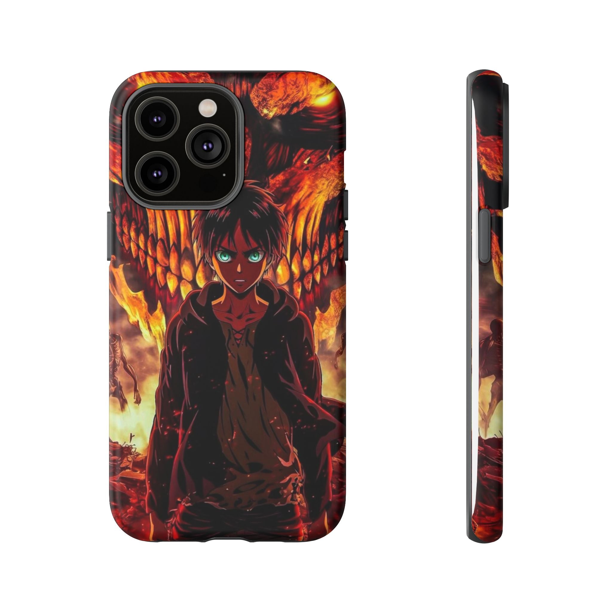 Eren Yeager Phone Case — Tough Cases Anime Protective Cover