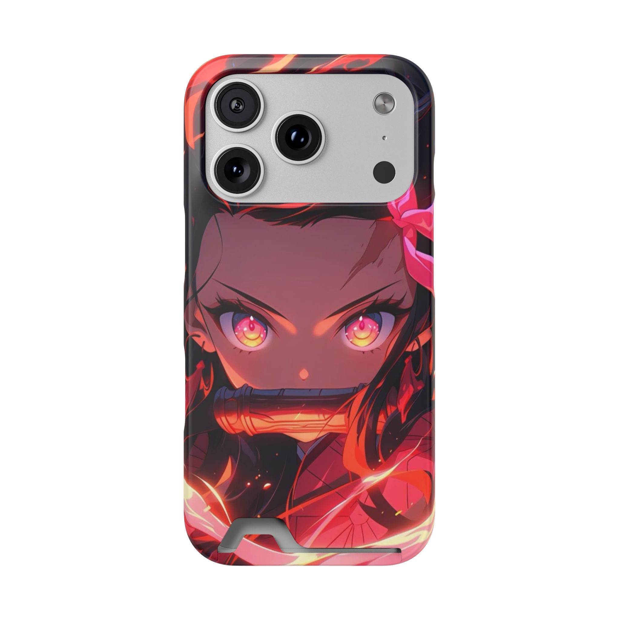 Anime Phone Case with Card Holder