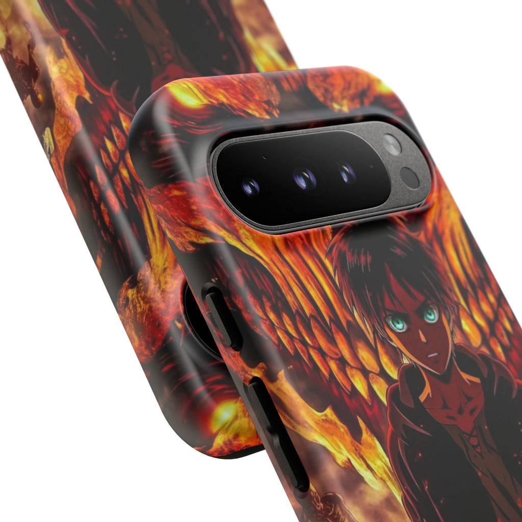 Eren Yeager Phone Case — Tough Cases Anime Protective Cover