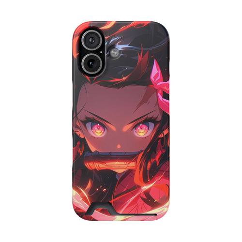 Anime Phone Case with Card Holder