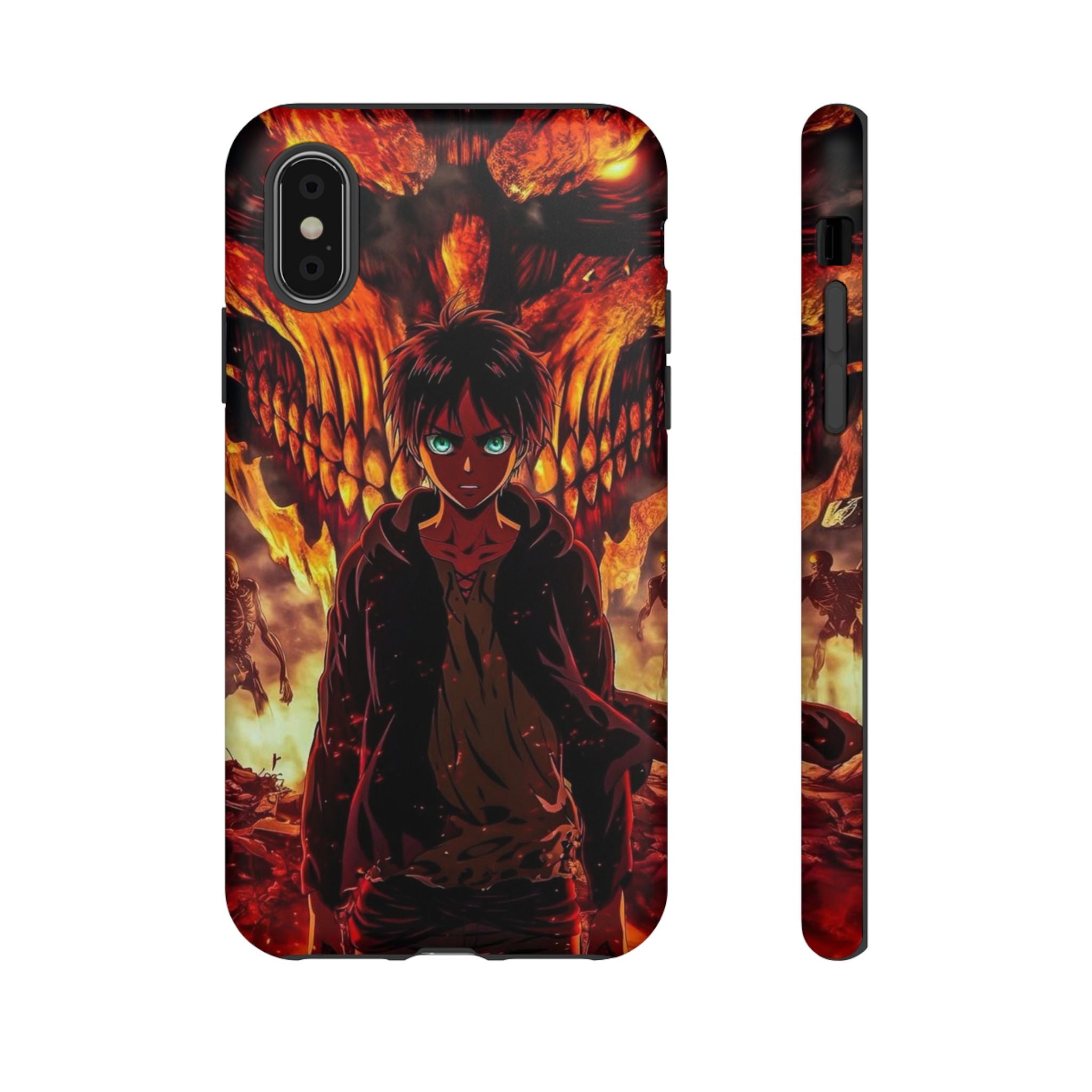 Eren Yeager Phone Case — Tough Cases Anime Protective Cover