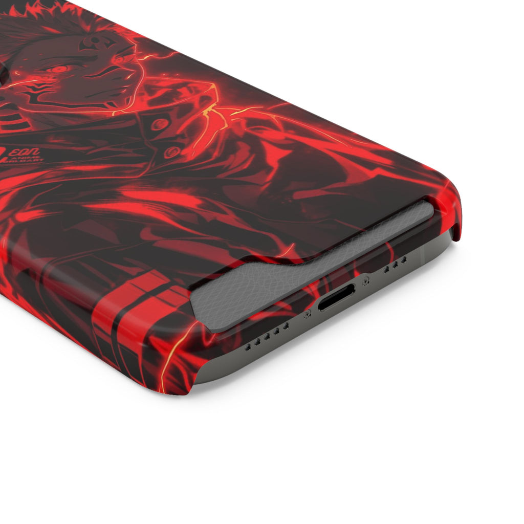 Phone Case With Card Holder Animie style