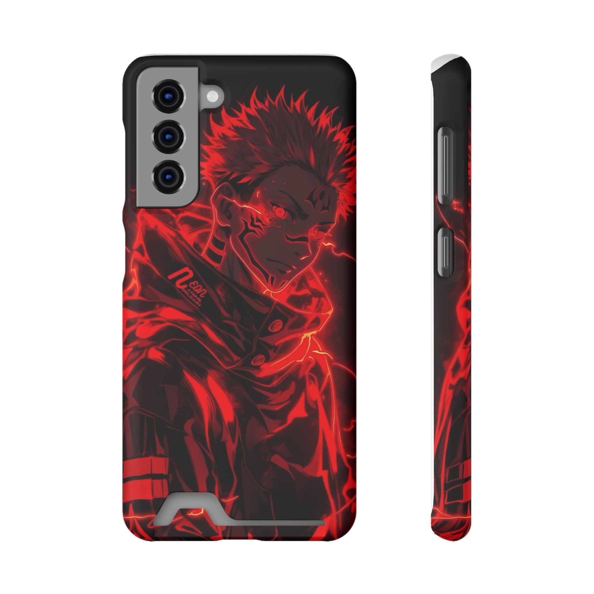 Phone Case With Card Holder Animie style