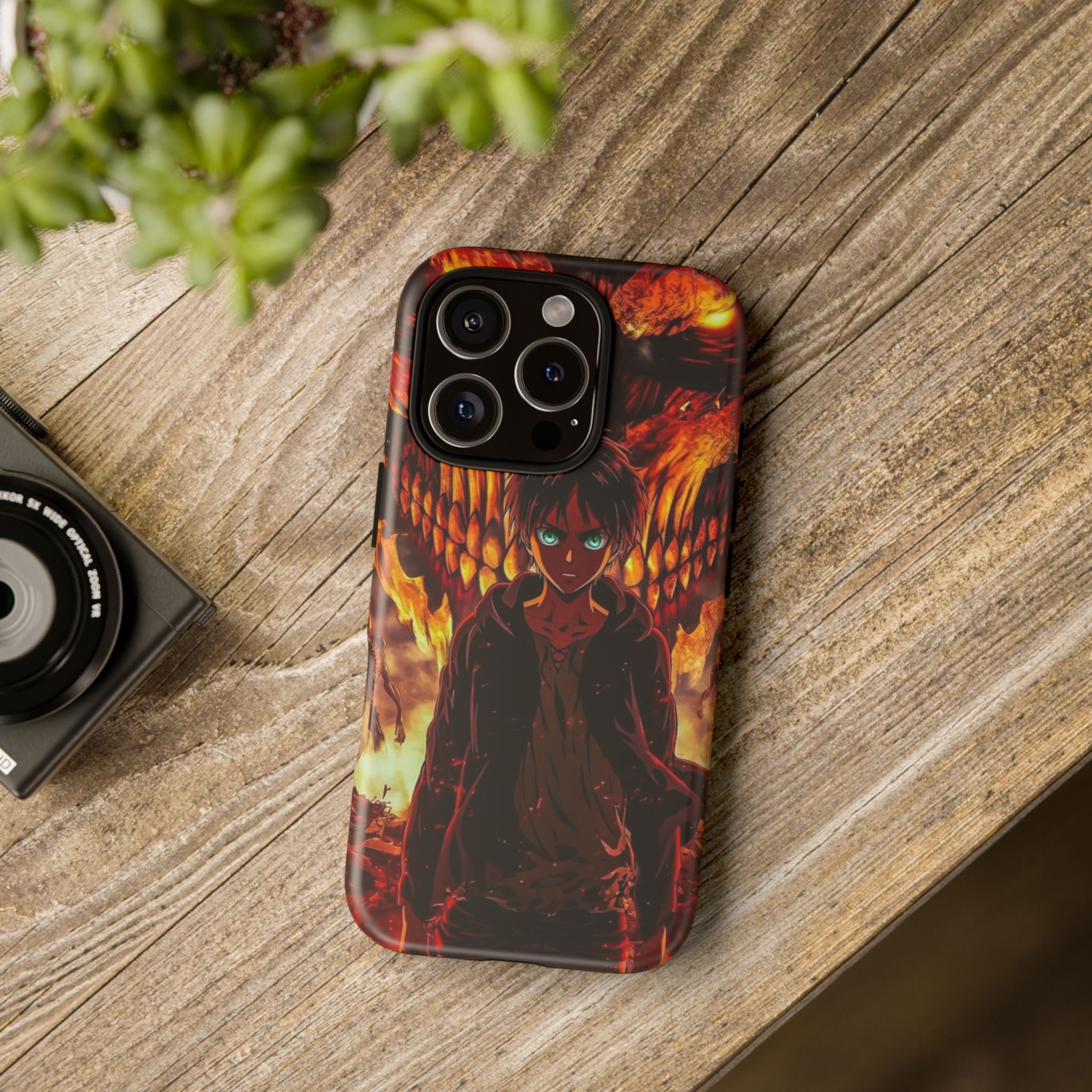 Eren Yeager Phone Case — Tough Cases Anime Protective Cover