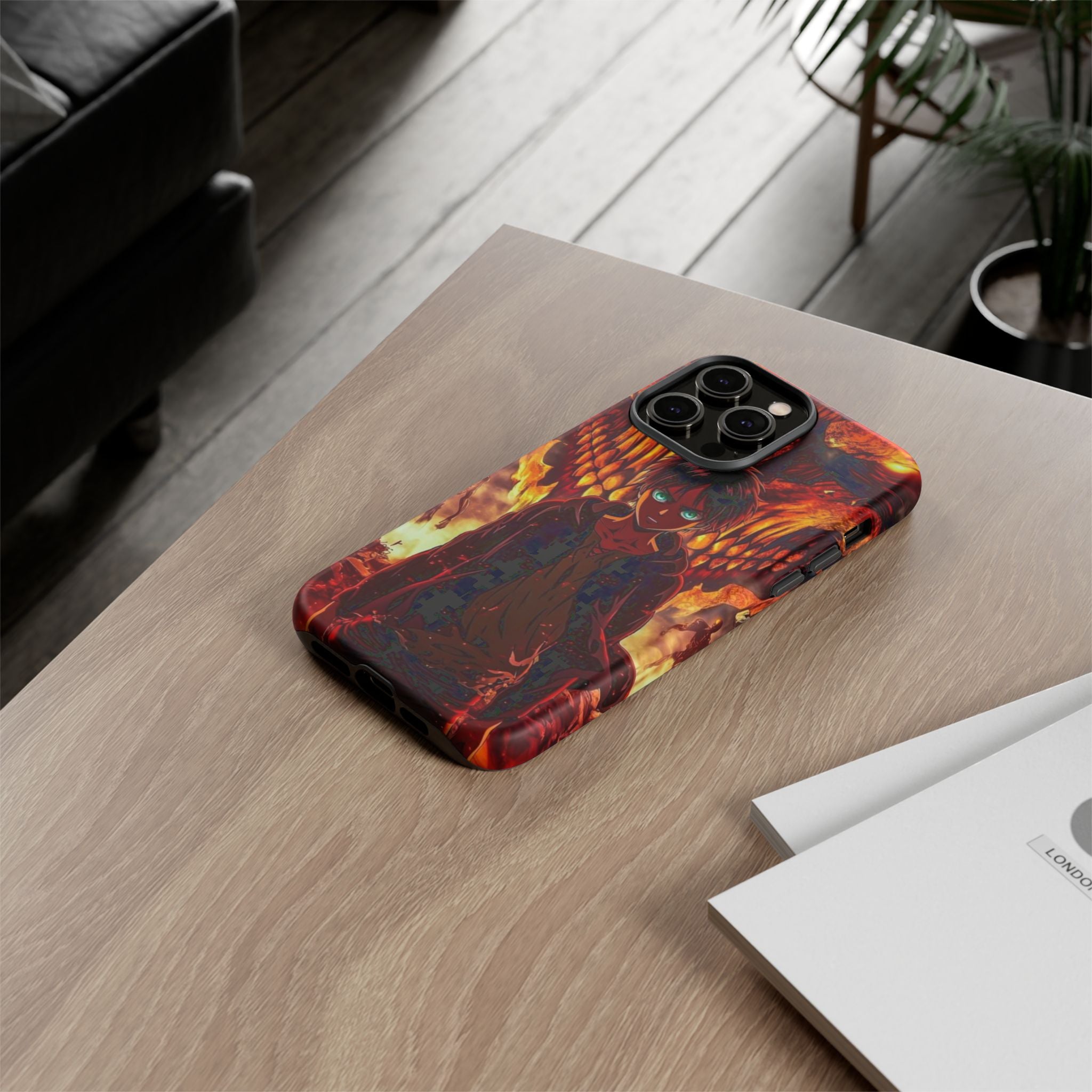 Eren Yeager Phone Case — Tough Cases Anime Protective Cover