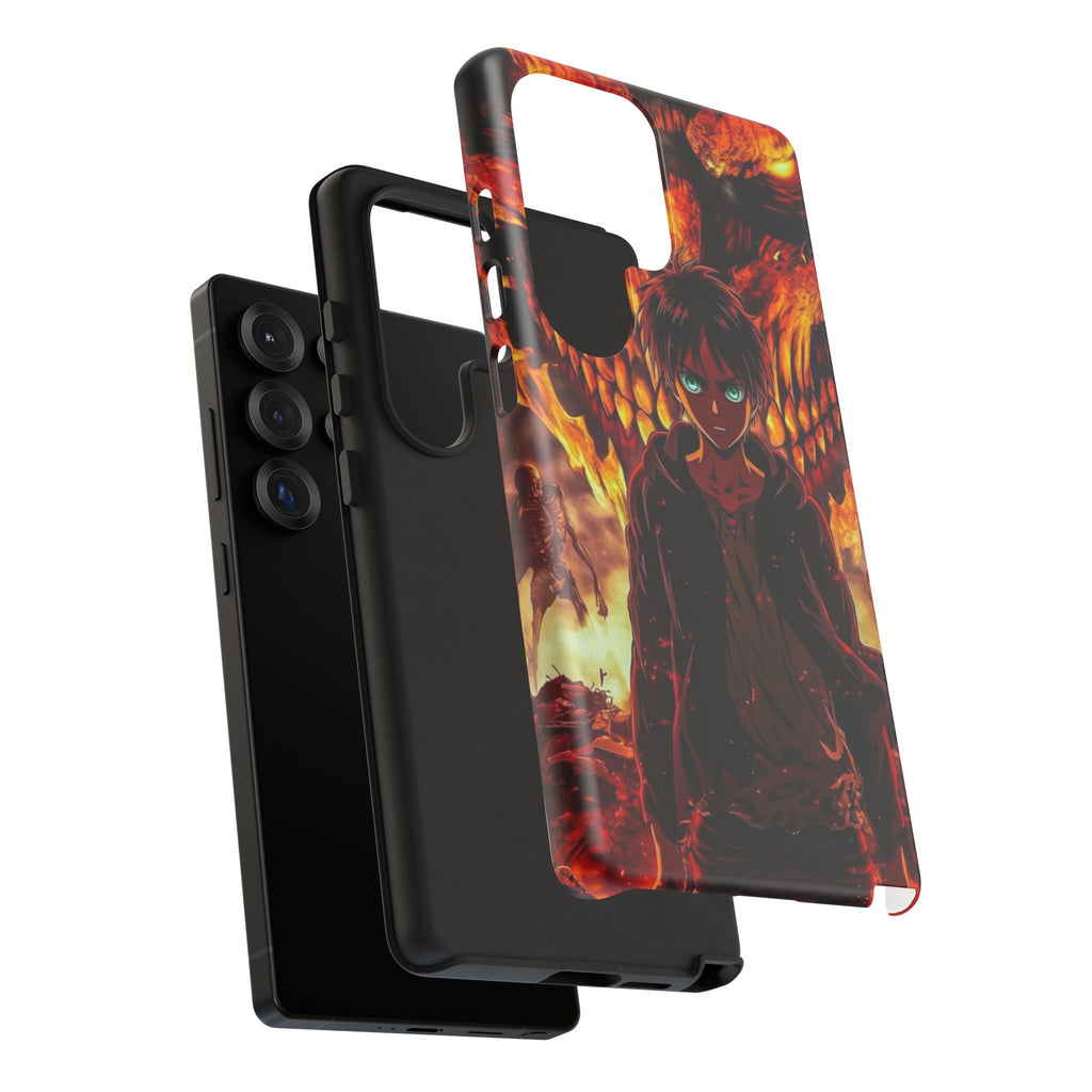 Eren Yeager Phone Case — Tough Cases Anime Protective Cover