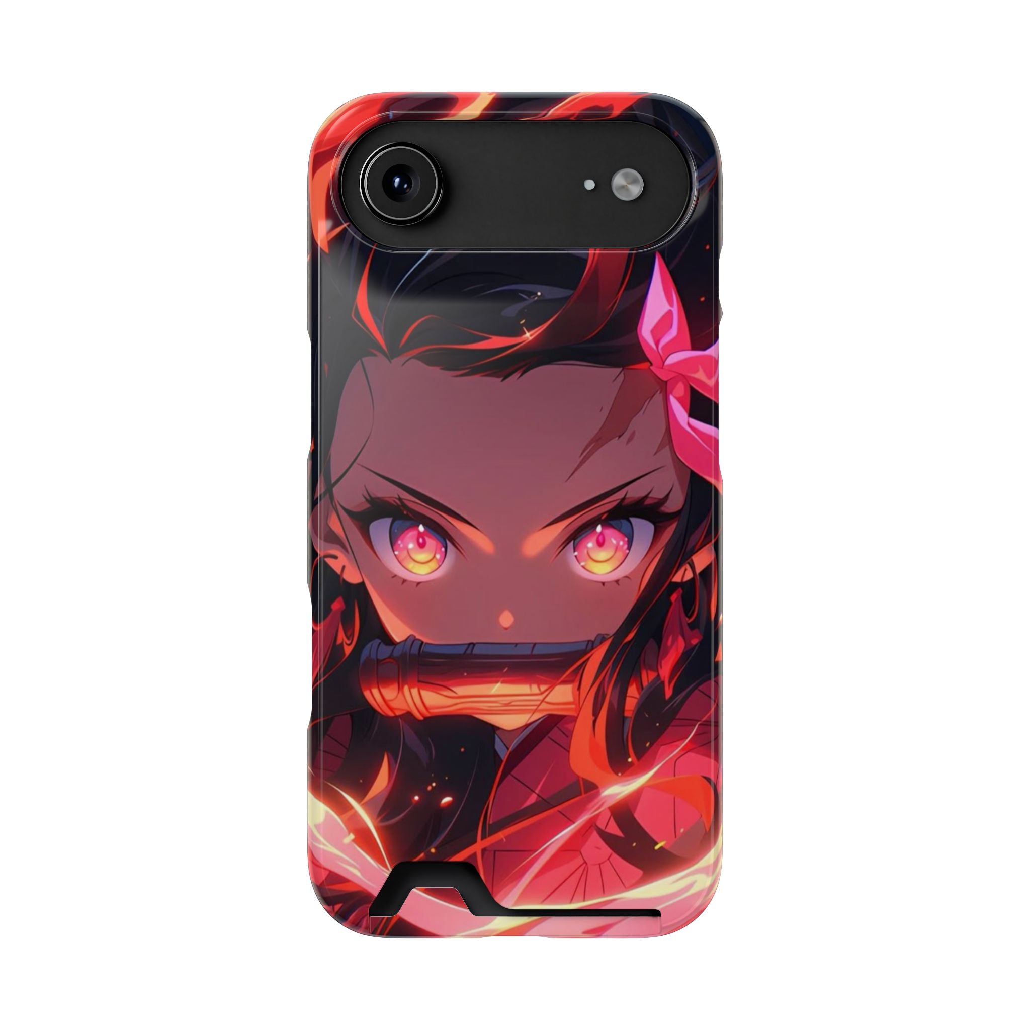 Anime Phone Case with Card Holder