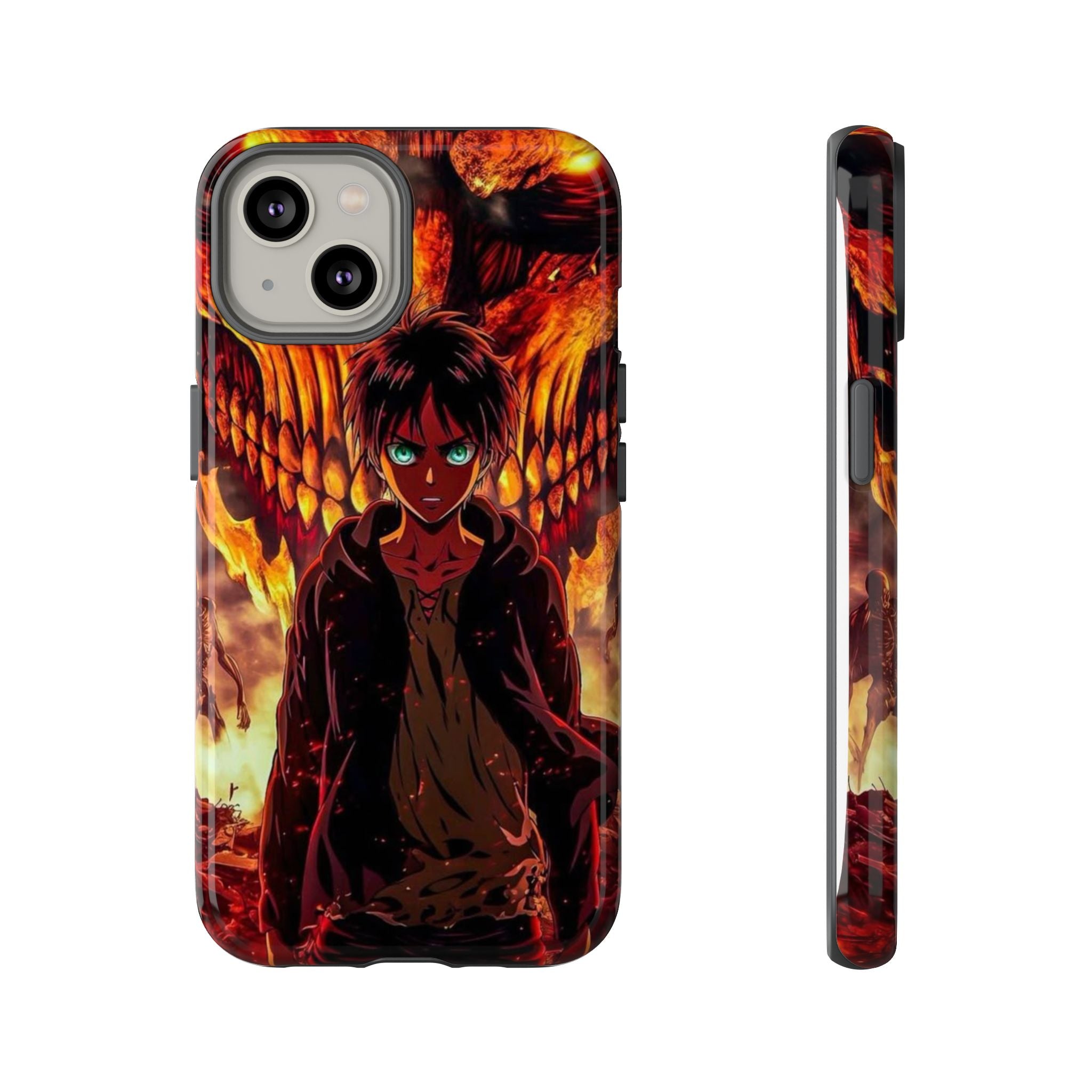 Eren Yeager Phone Case — Tough Cases Anime Protective Cover