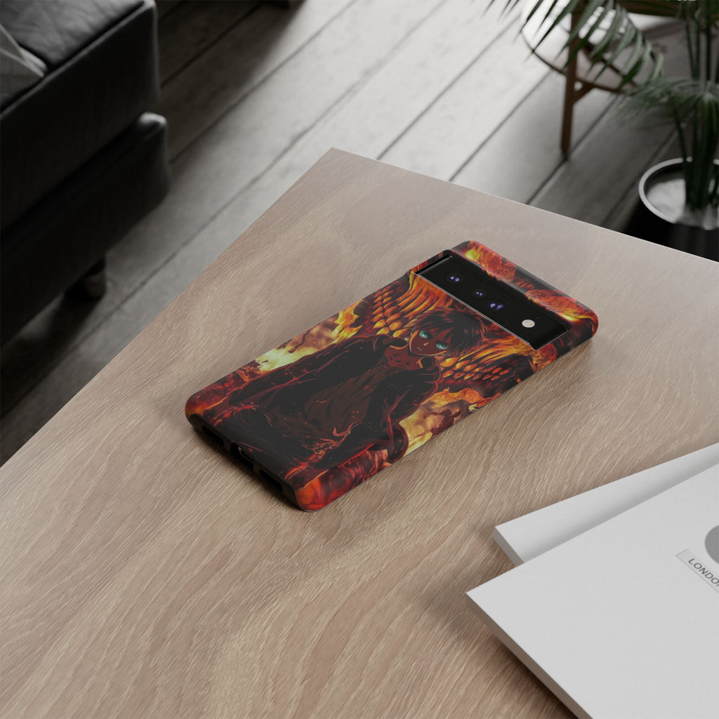 Eren Yeager Phone Case — Tough Cases Anime Protective Cover