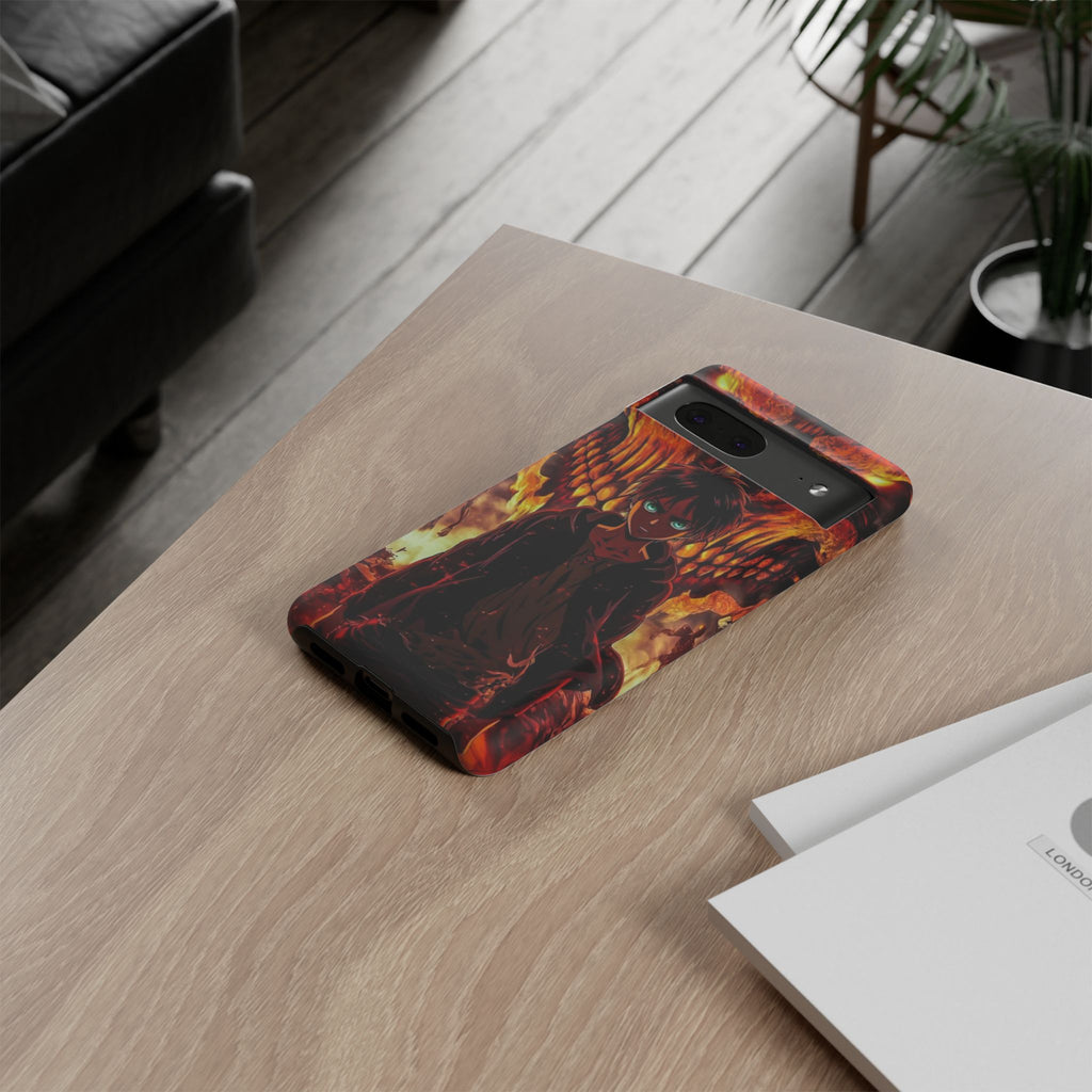 Eren Yeager Phone Case — Tough Cases Anime Protective Cover