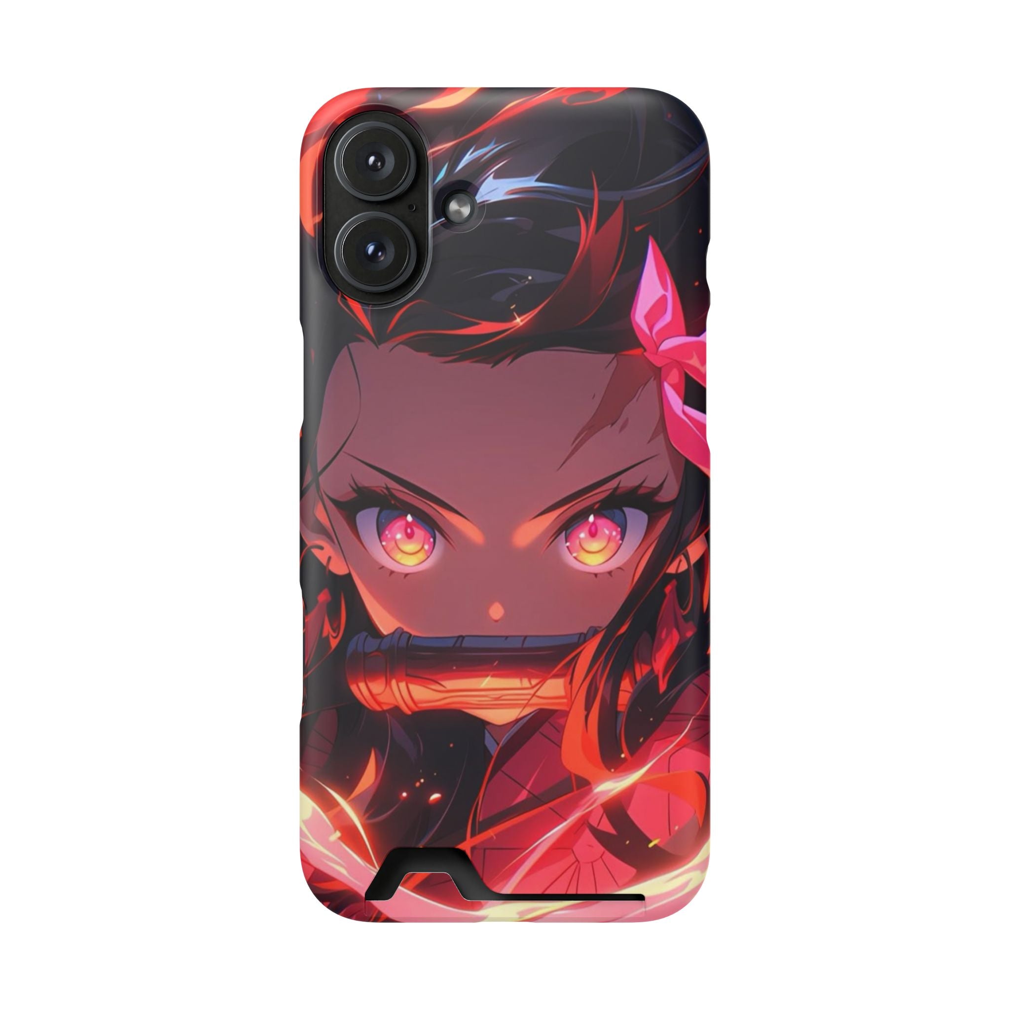 Anime Phone Case with Card Holder