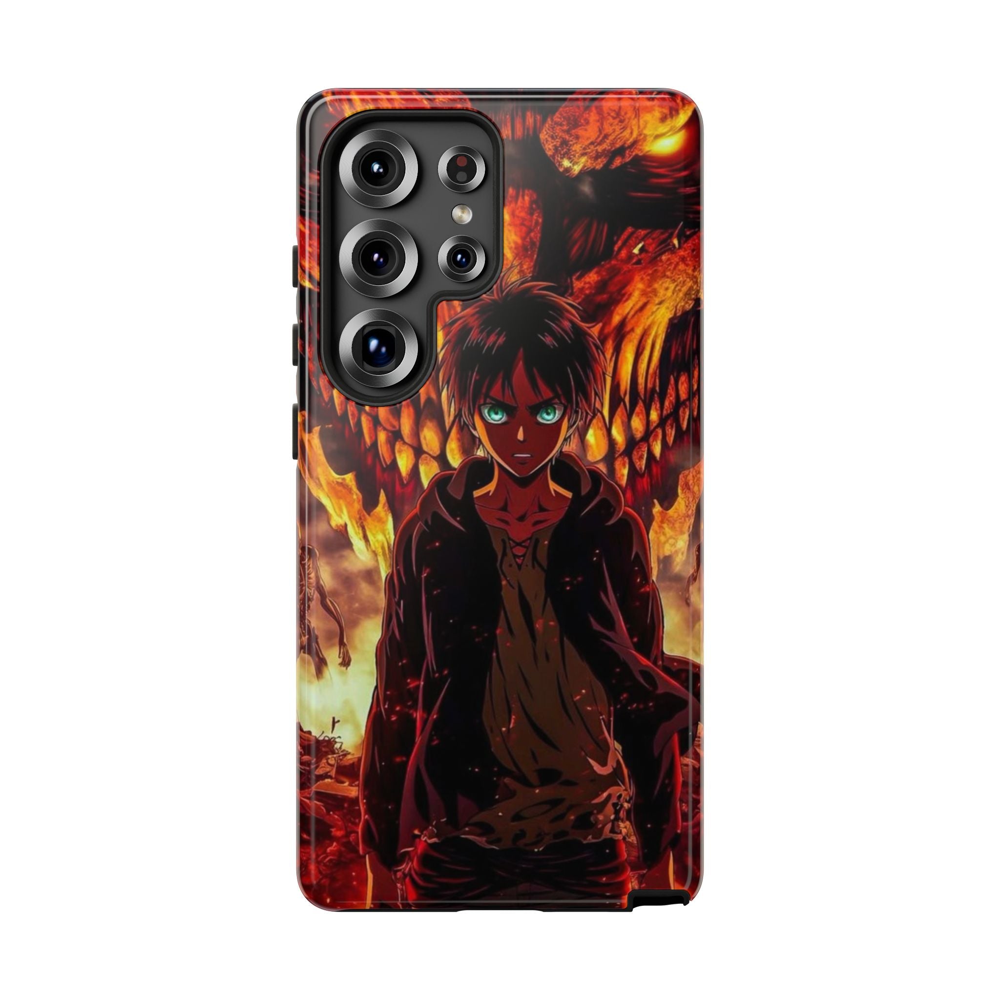 Eren Yeager Phone Case — Tough Cases Anime Protective Cover