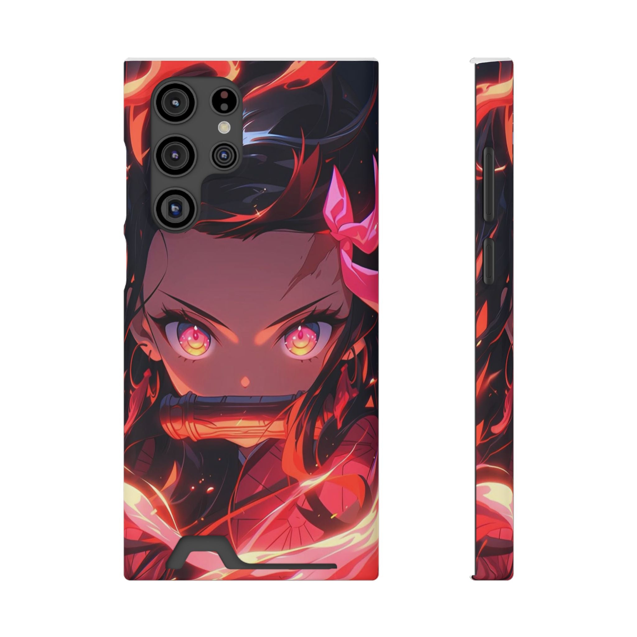Anime Phone Case with Card Holder