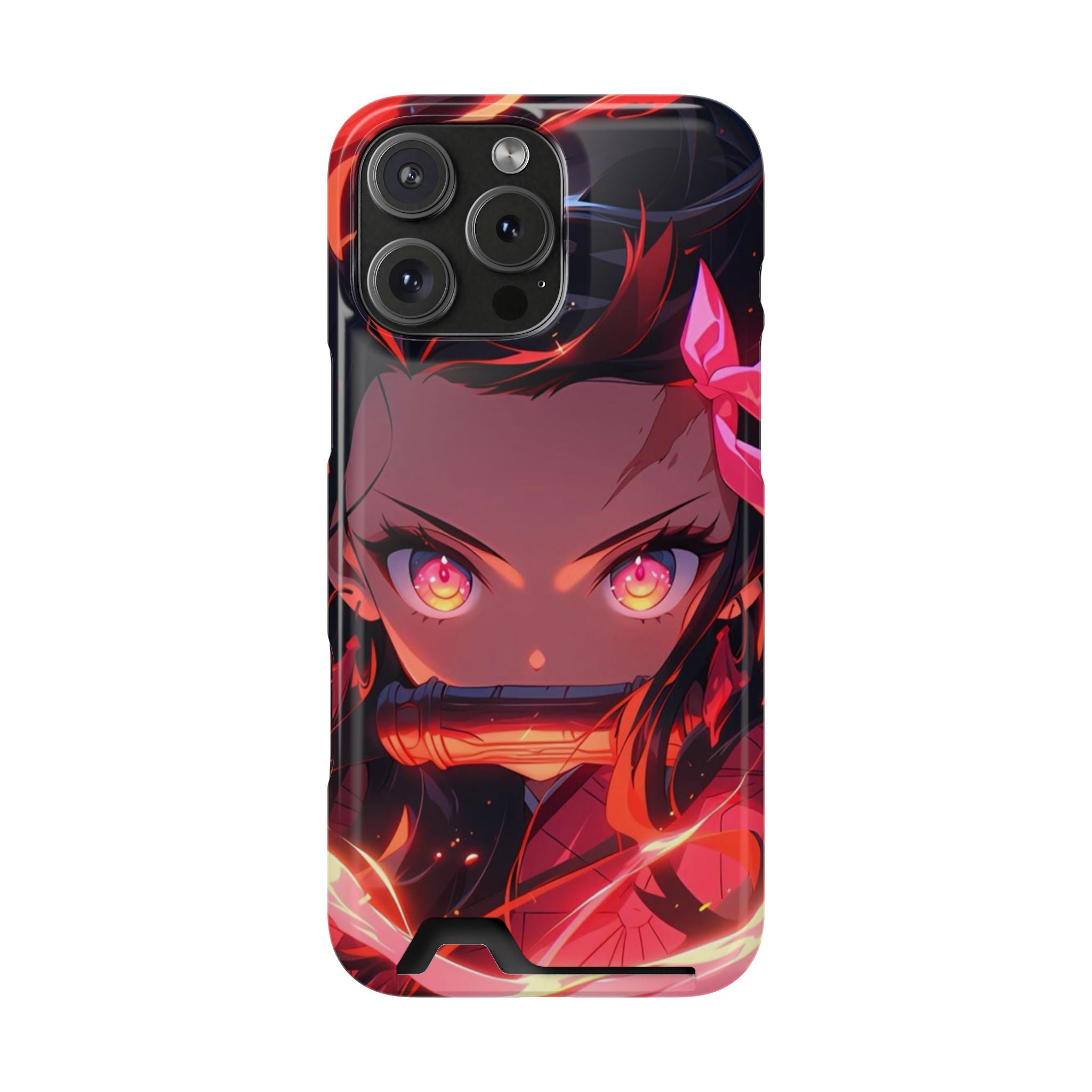 Anime Phone Case with Card Holder