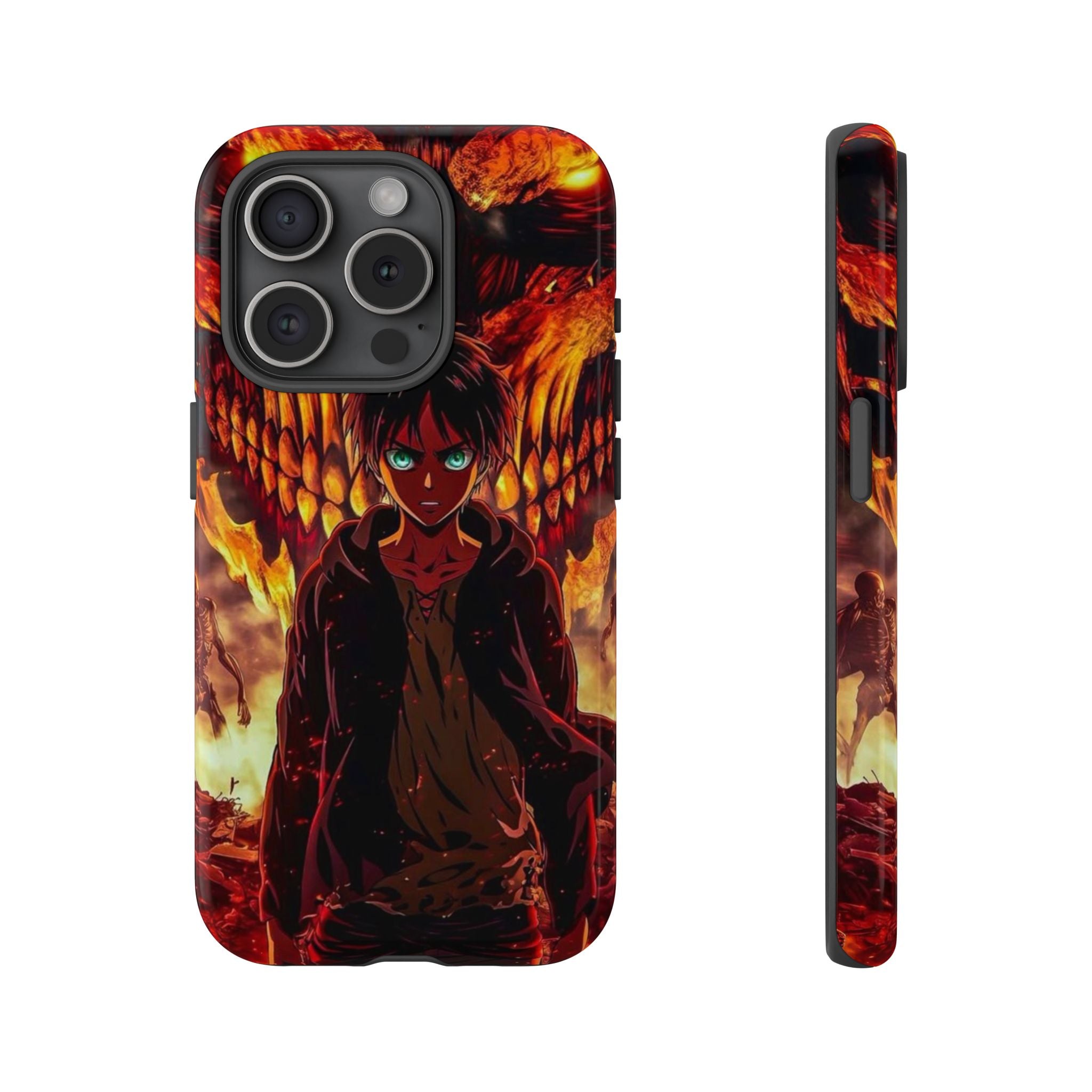 Eren Yeager Phone Case — Tough Cases Anime Protective Cover