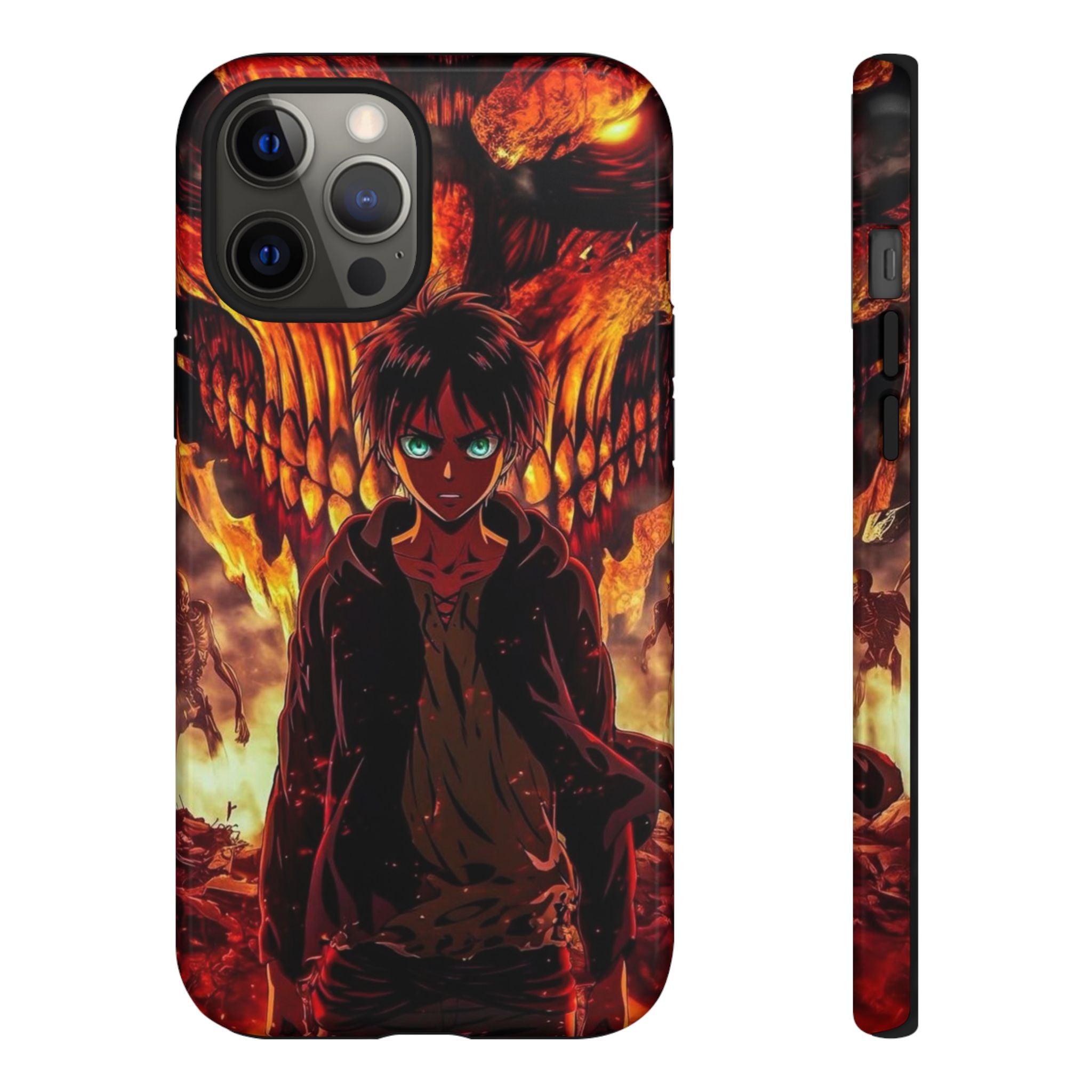 Eren Yeager Phone Case — Tough Cases Anime Protective Cover