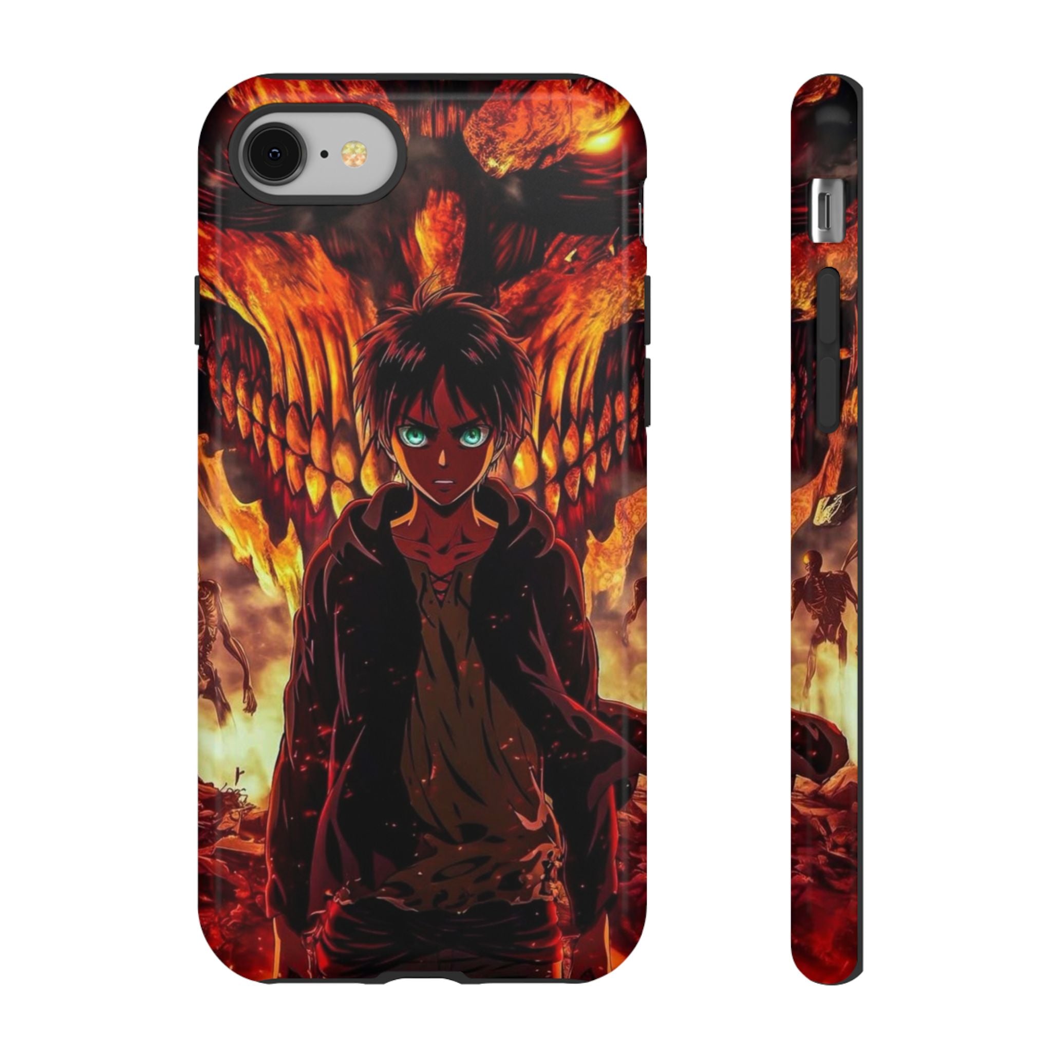 Eren Yeager Phone Case — Tough Cases Anime Protective Cover