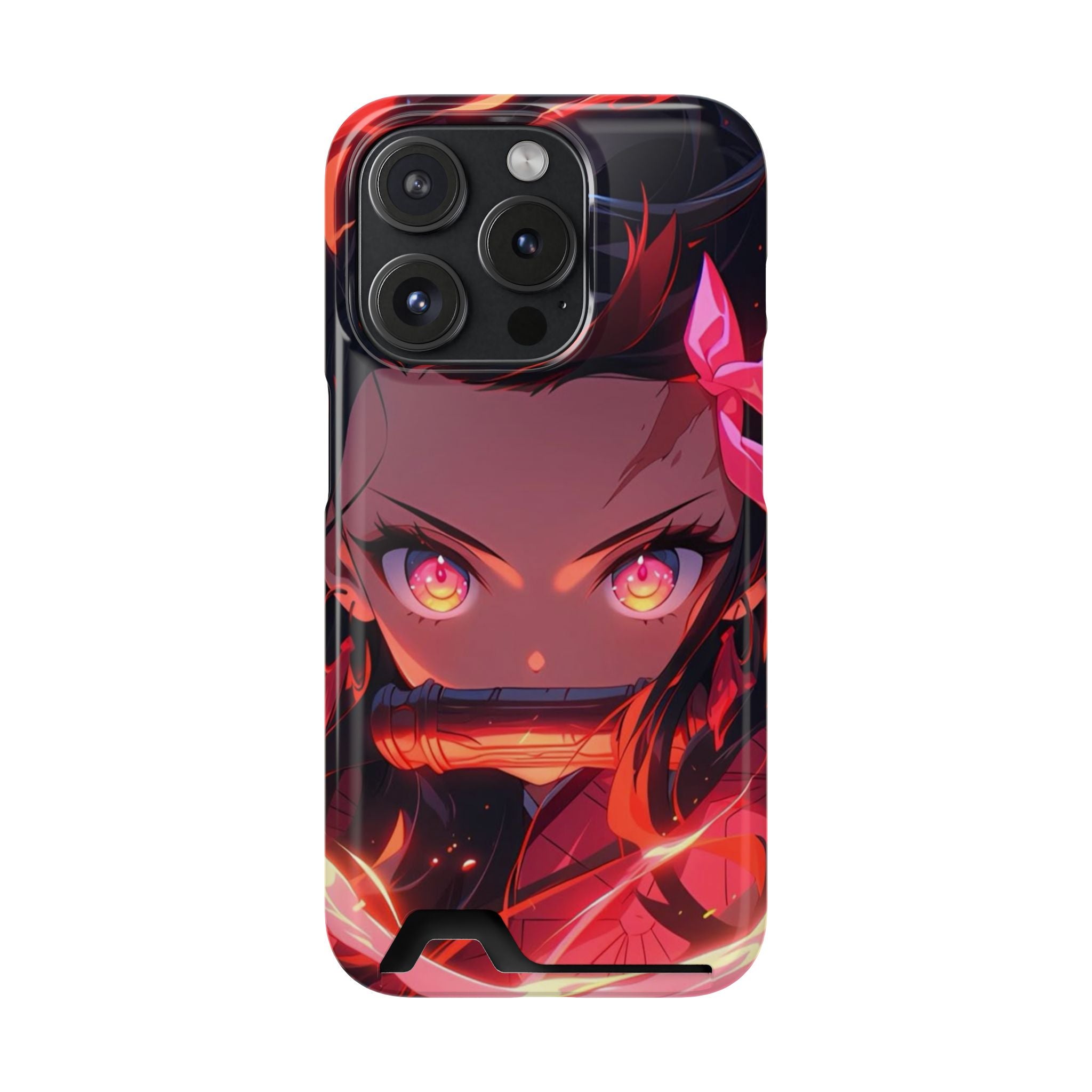 Anime Phone Case with Card Holder