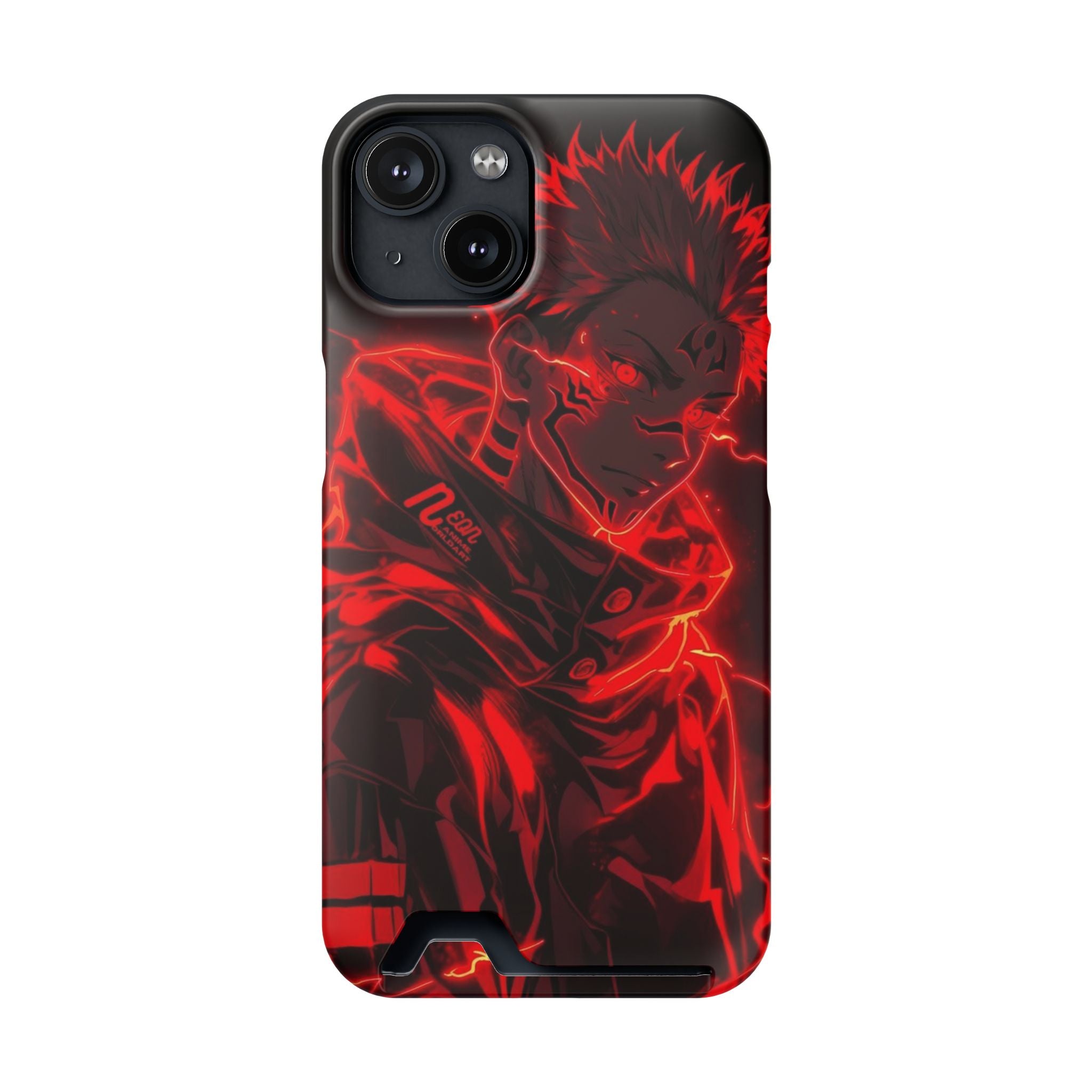 Phone Case With Card Holder Animie style