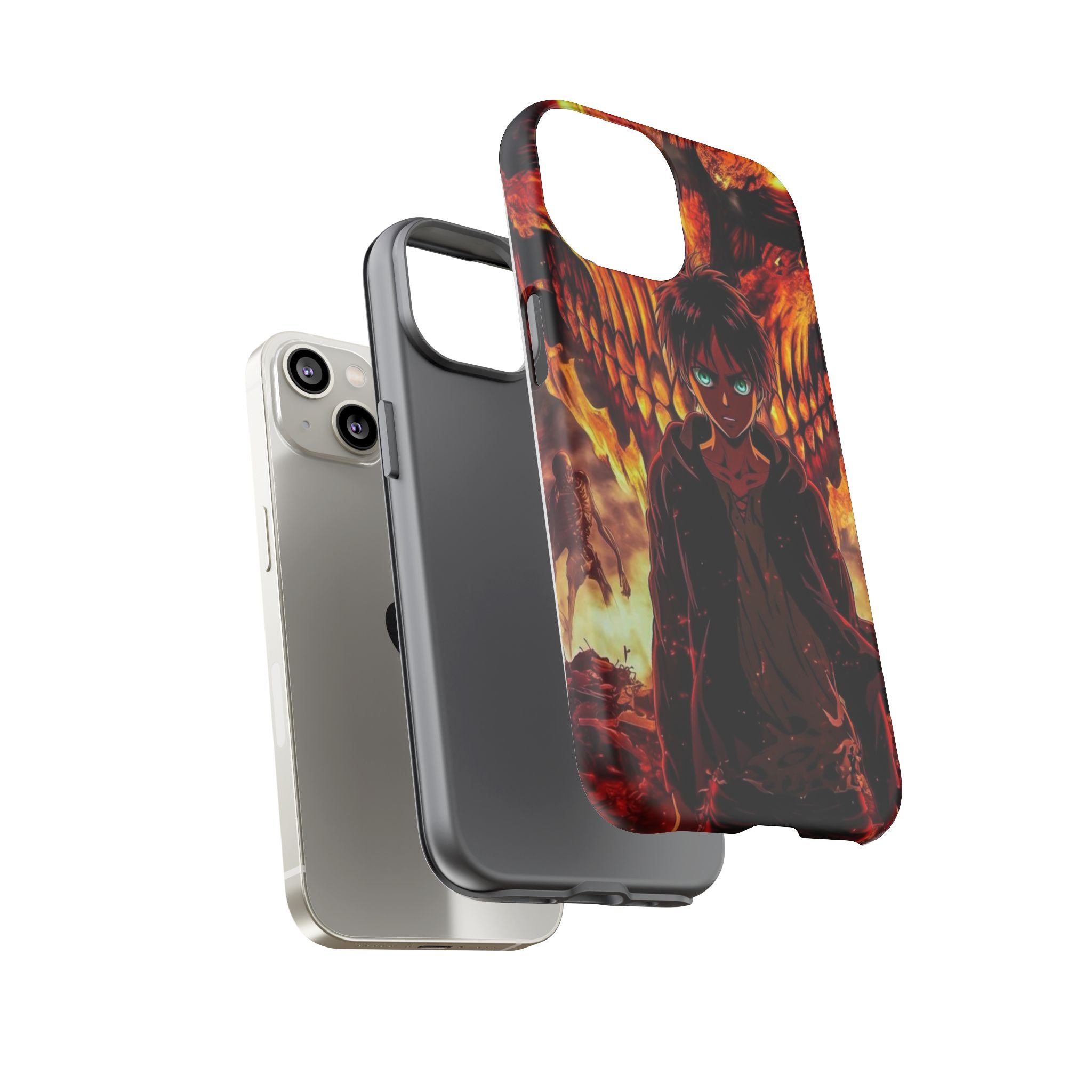 Eren Yeager Phone Case — Tough Cases Anime Protective Cover