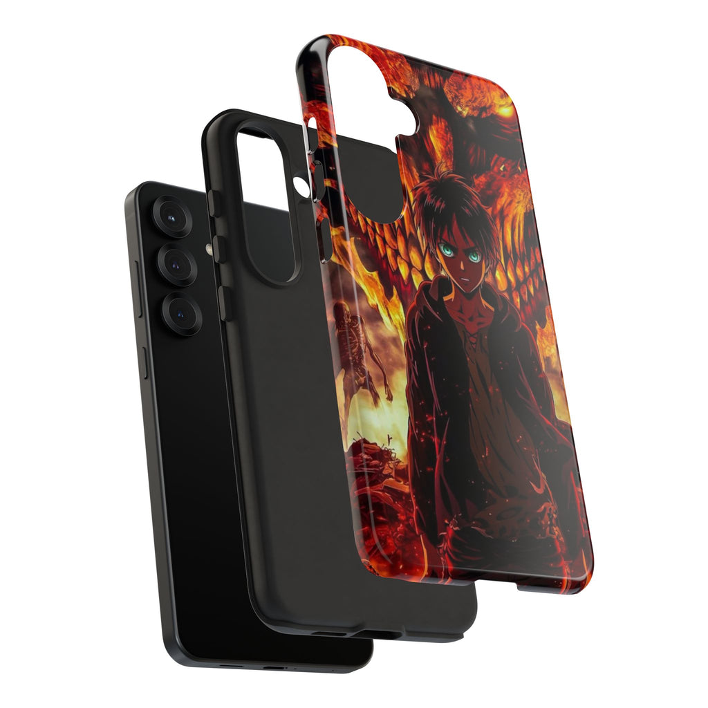 Eren Yeager Phone Case — Tough Cases Anime Protective Cover