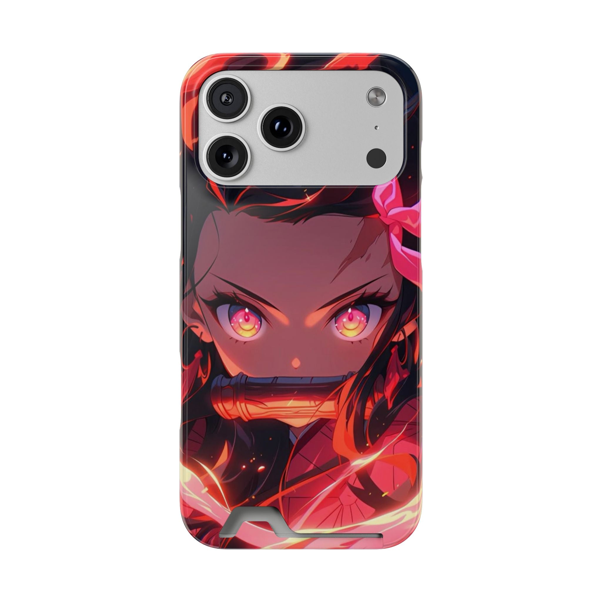 Anime Phone Case with Card Holder