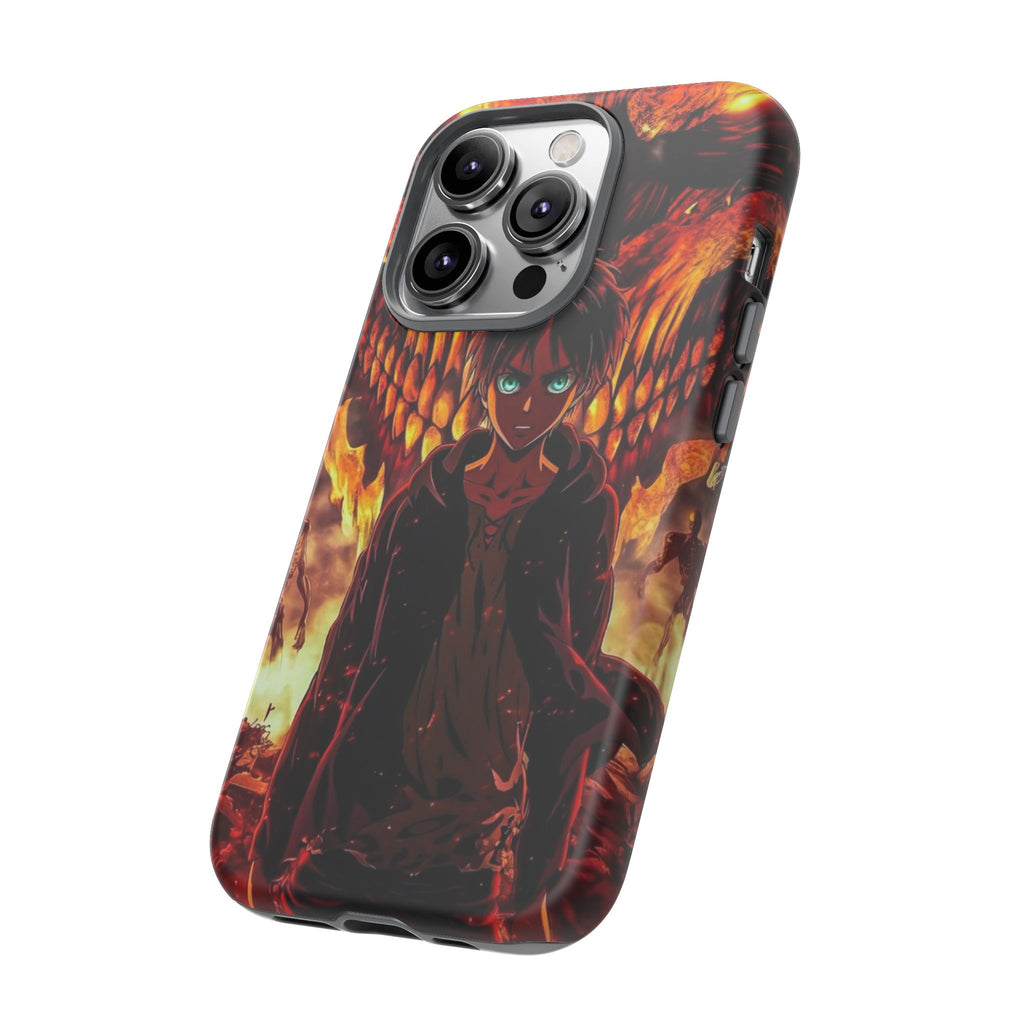 Eren Yeager Phone Case — Tough Cases Anime Protective Cover