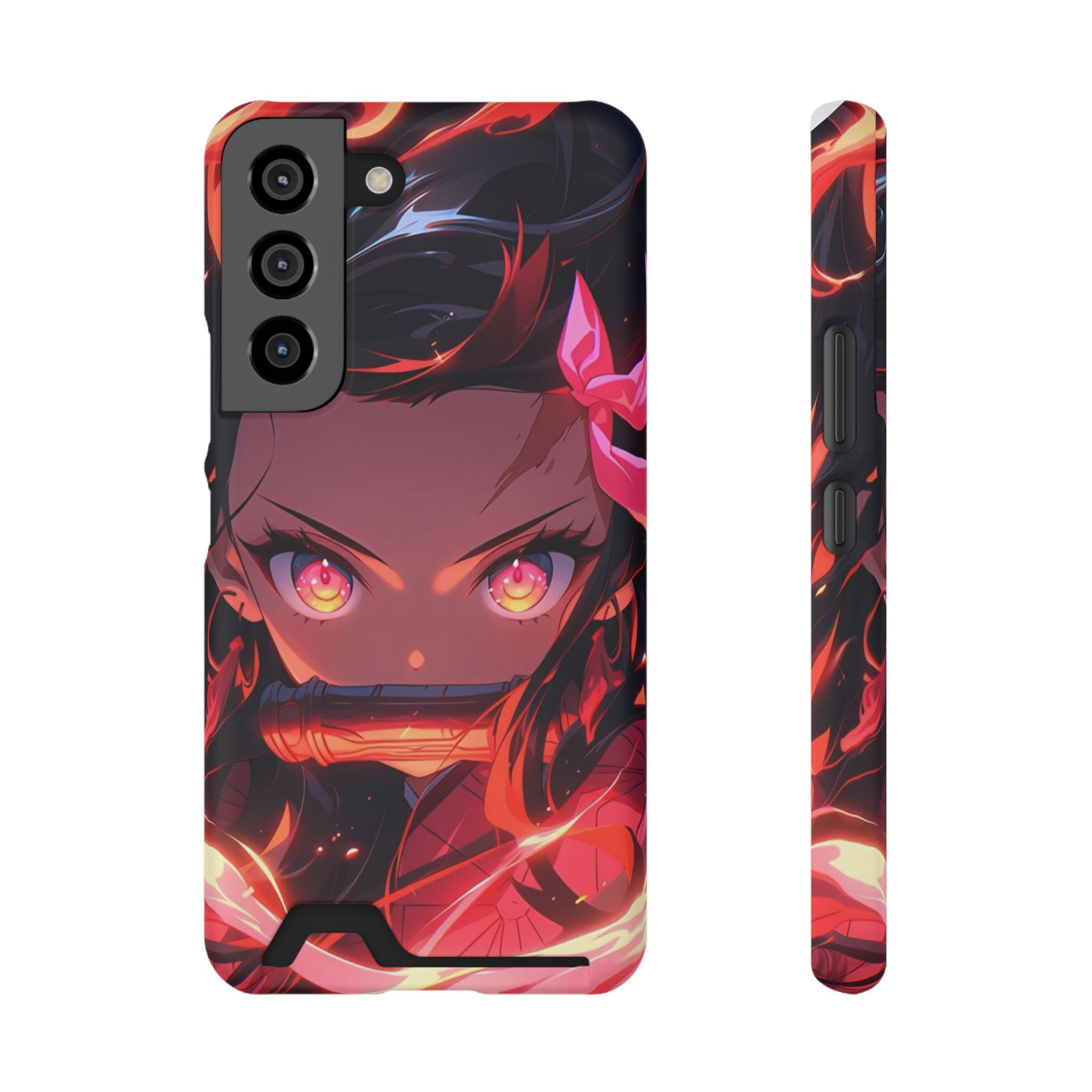Anime Phone Case with Card Holder