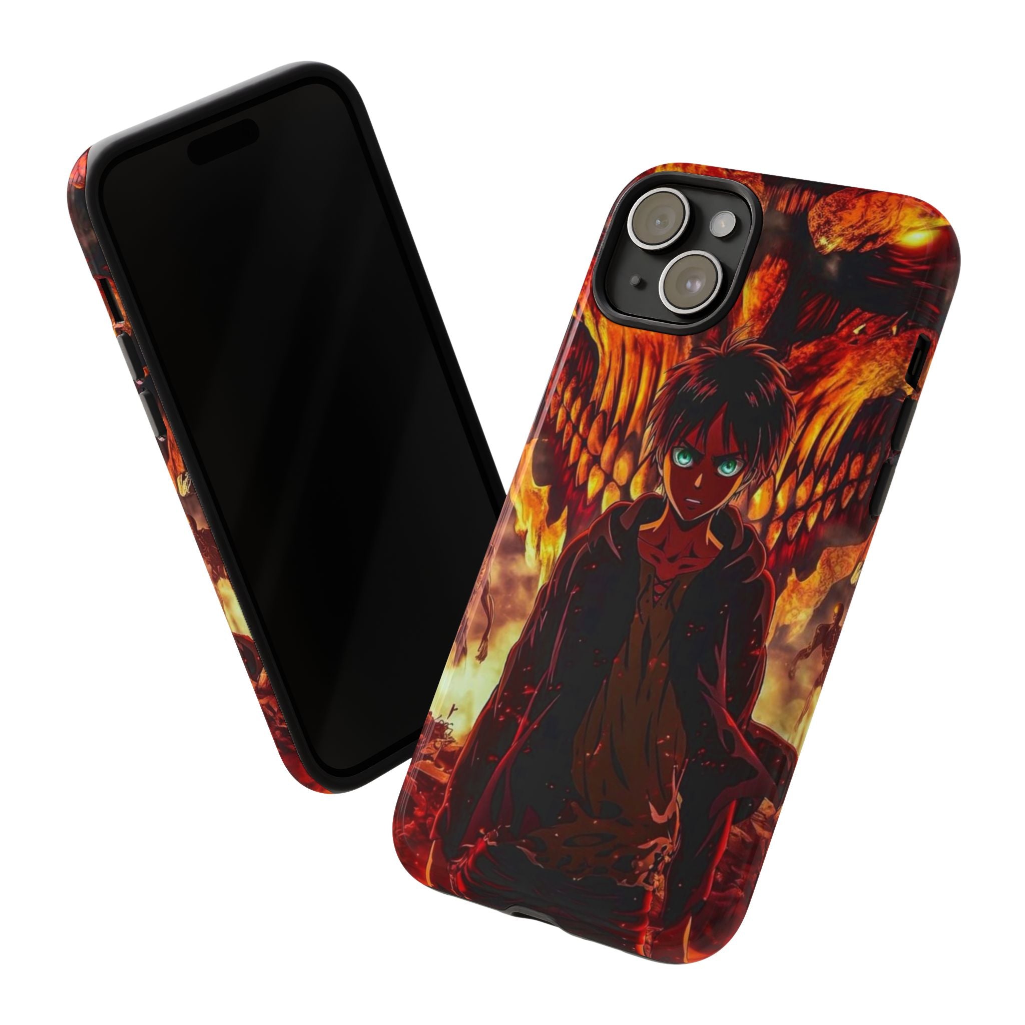 Eren Yeager Phone Case — Tough Cases Anime Protective Cover
