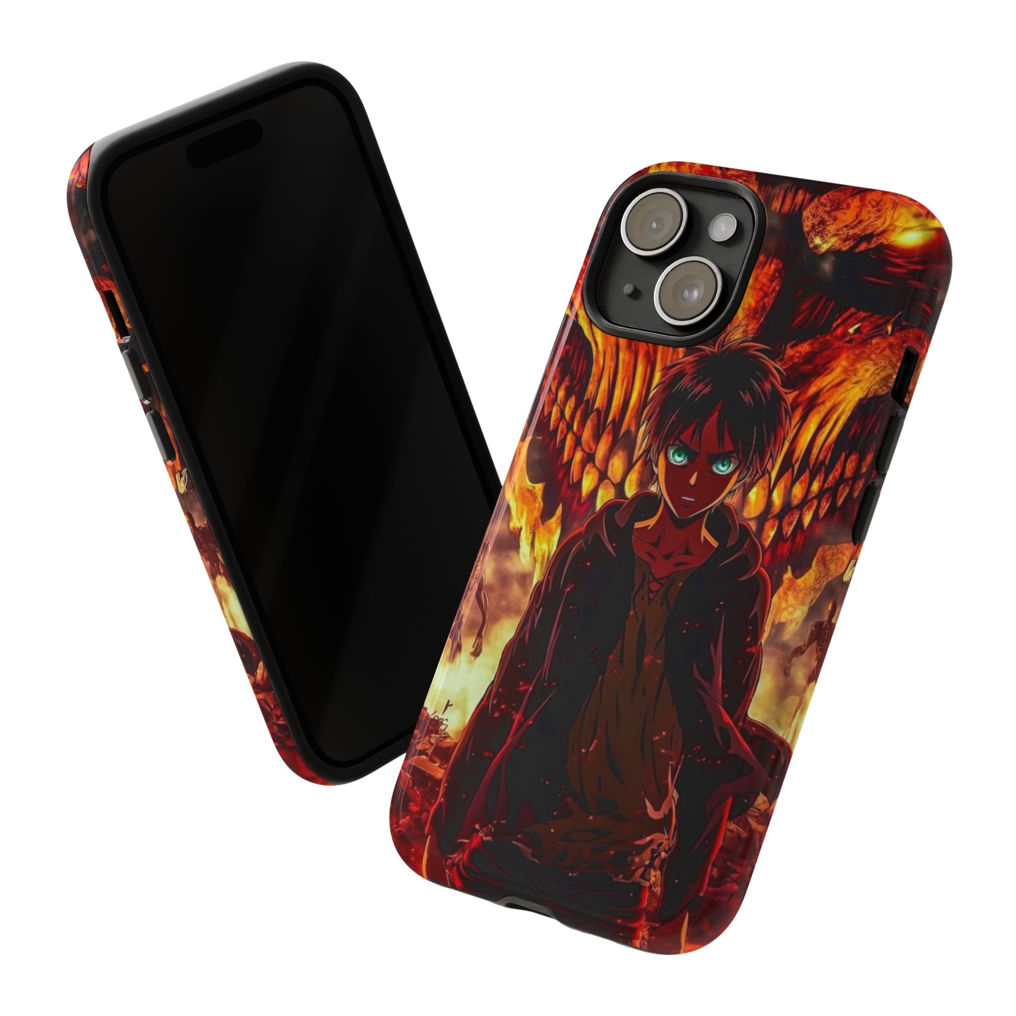 Eren Yeager Phone Case — Tough Cases Anime Protective Cover