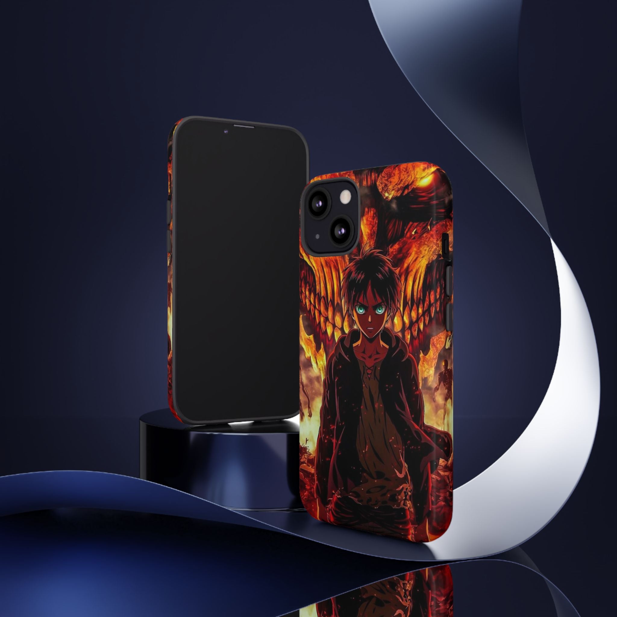 Eren Yeager Phone Case — Tough Cases Anime Protective Cover