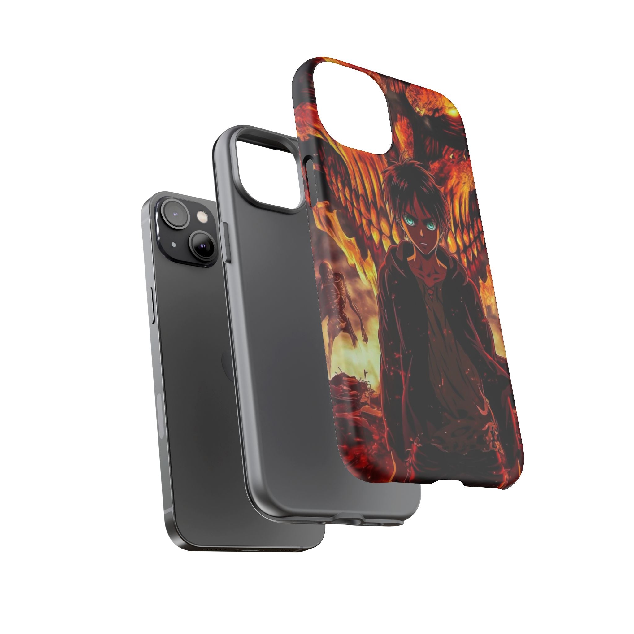Eren Yeager Phone Case — Tough Cases Anime Protective Cover