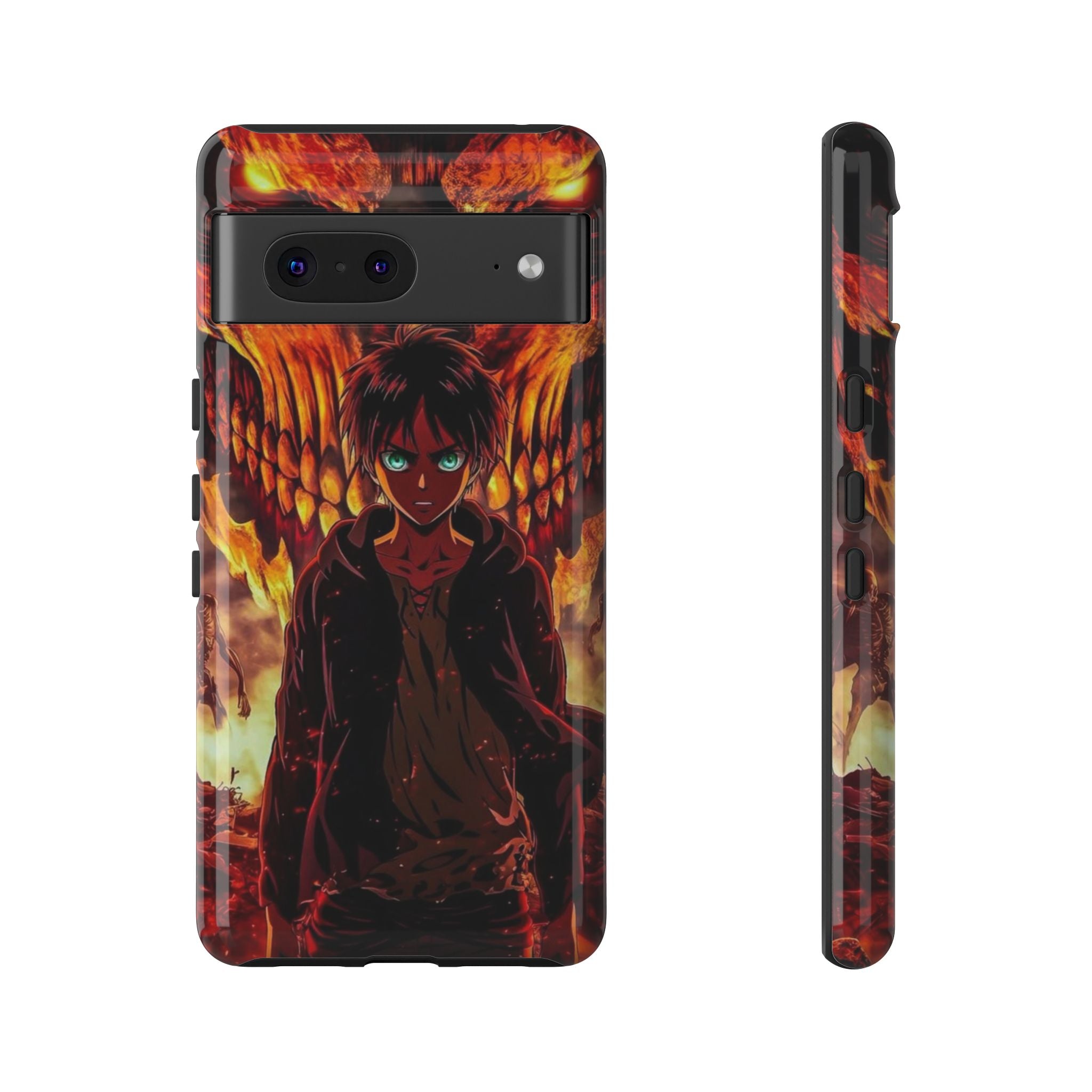 Eren Yeager Phone Case — Tough Cases Anime Protective Cover