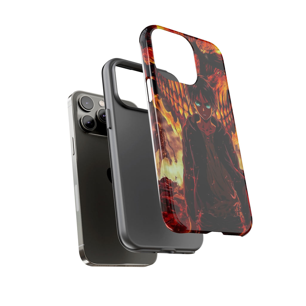 Eren Yeager Phone Case — Tough Cases Anime Protective Cover