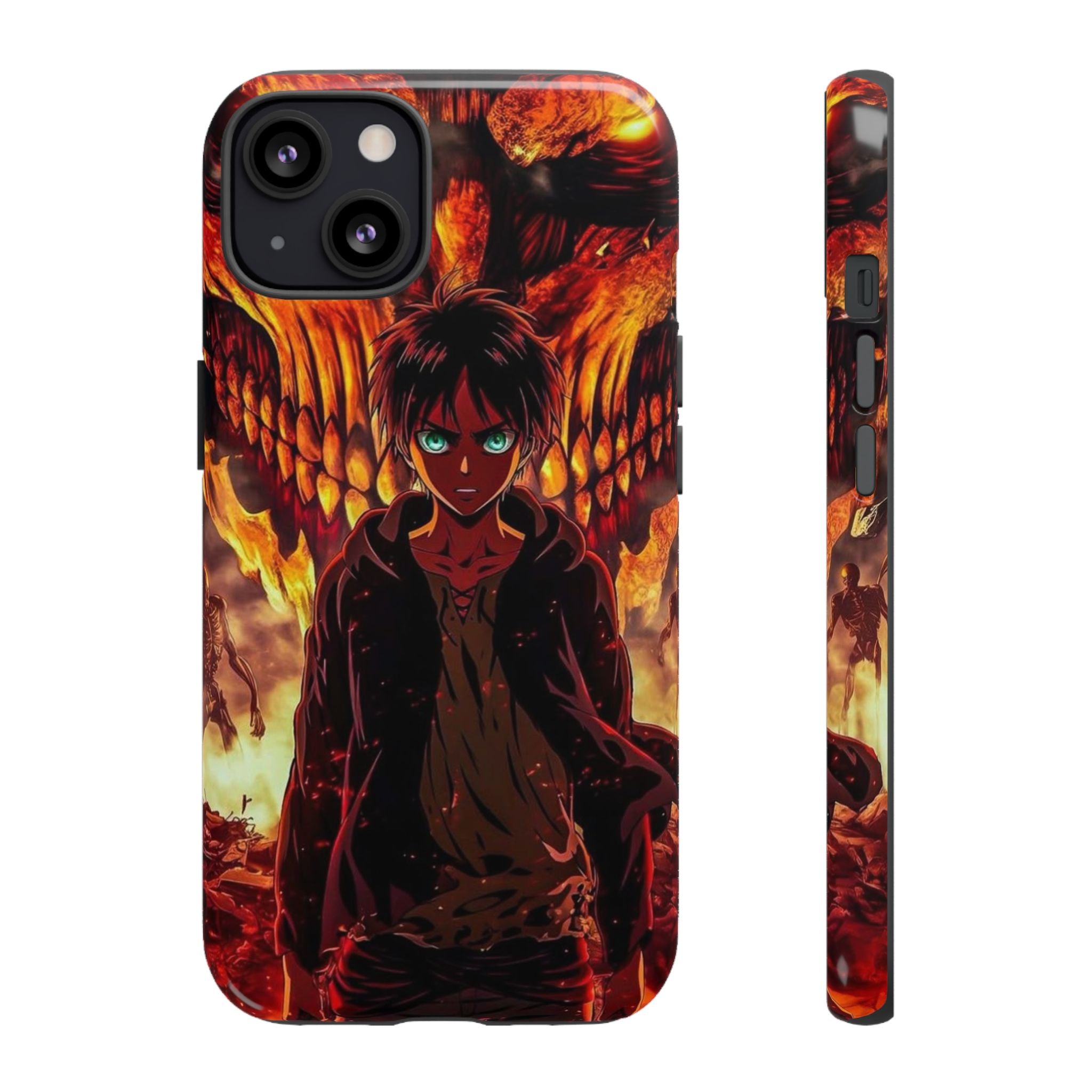 Eren Yeager Phone Case — Tough Cases Anime Protective Cover