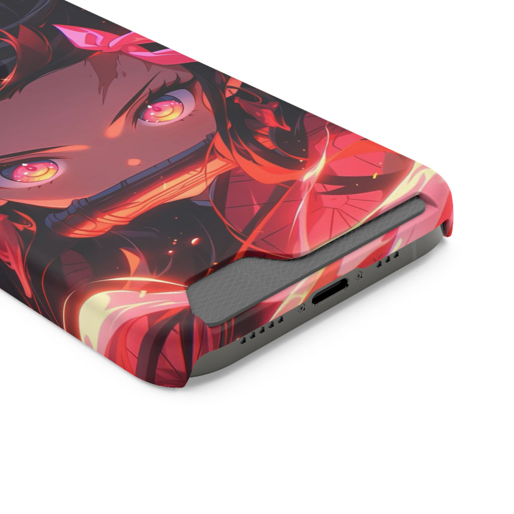 Anime Phone Case with Card Holder