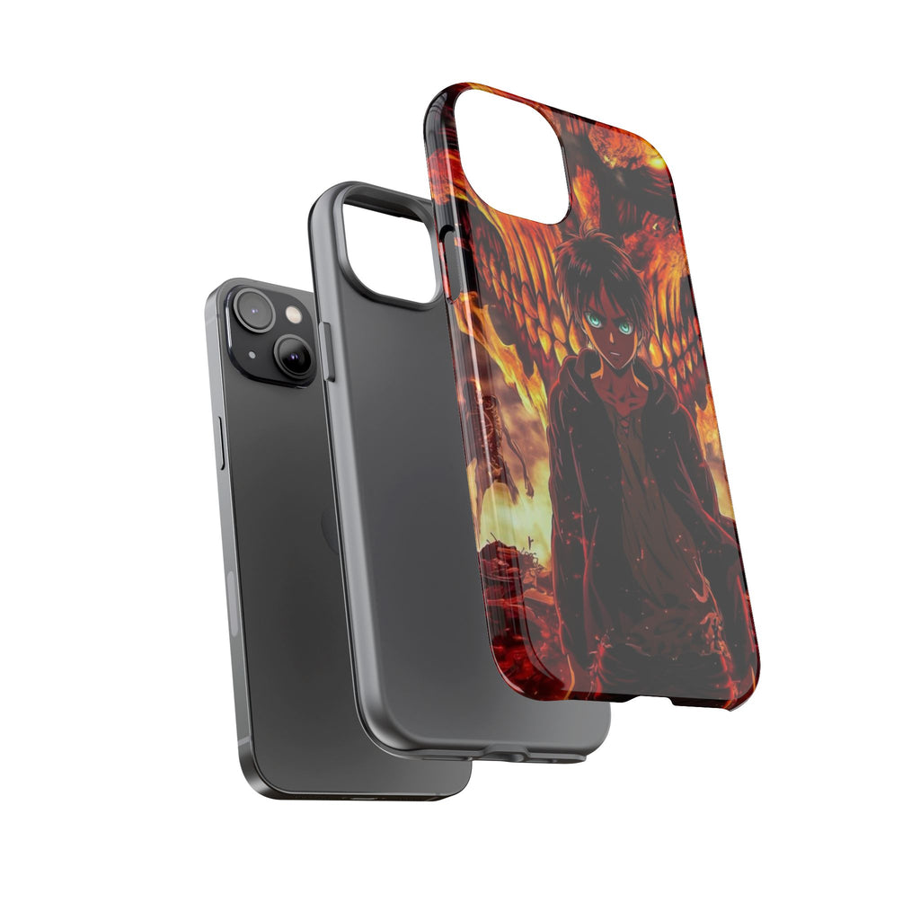 Eren Yeager Phone Case — Tough Cases Anime Protective Cover