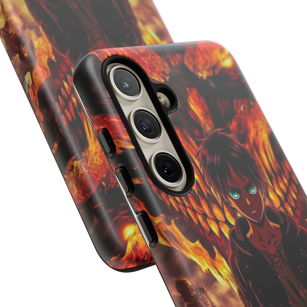 Eren Yeager Phone Case — Tough Cases Anime Protective Cover