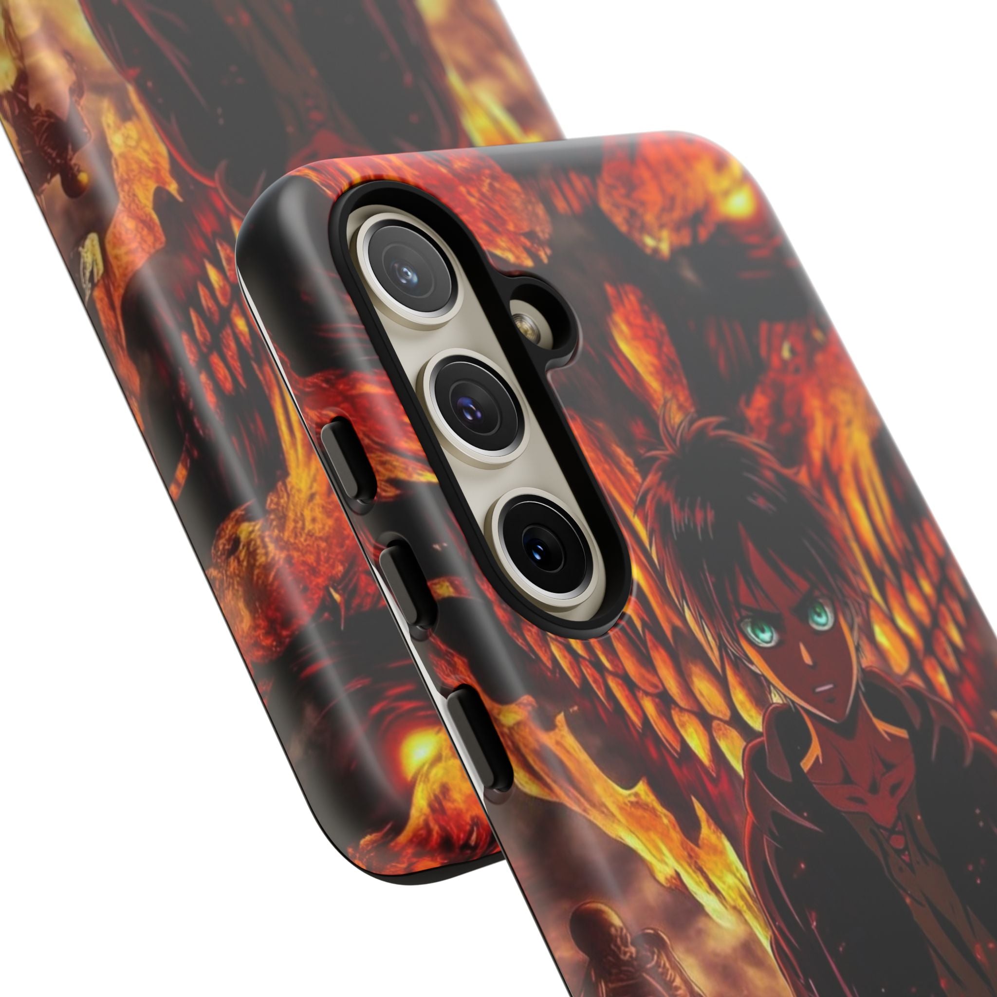 Eren Yeager Phone Case — Tough Cases Anime Protective Cover