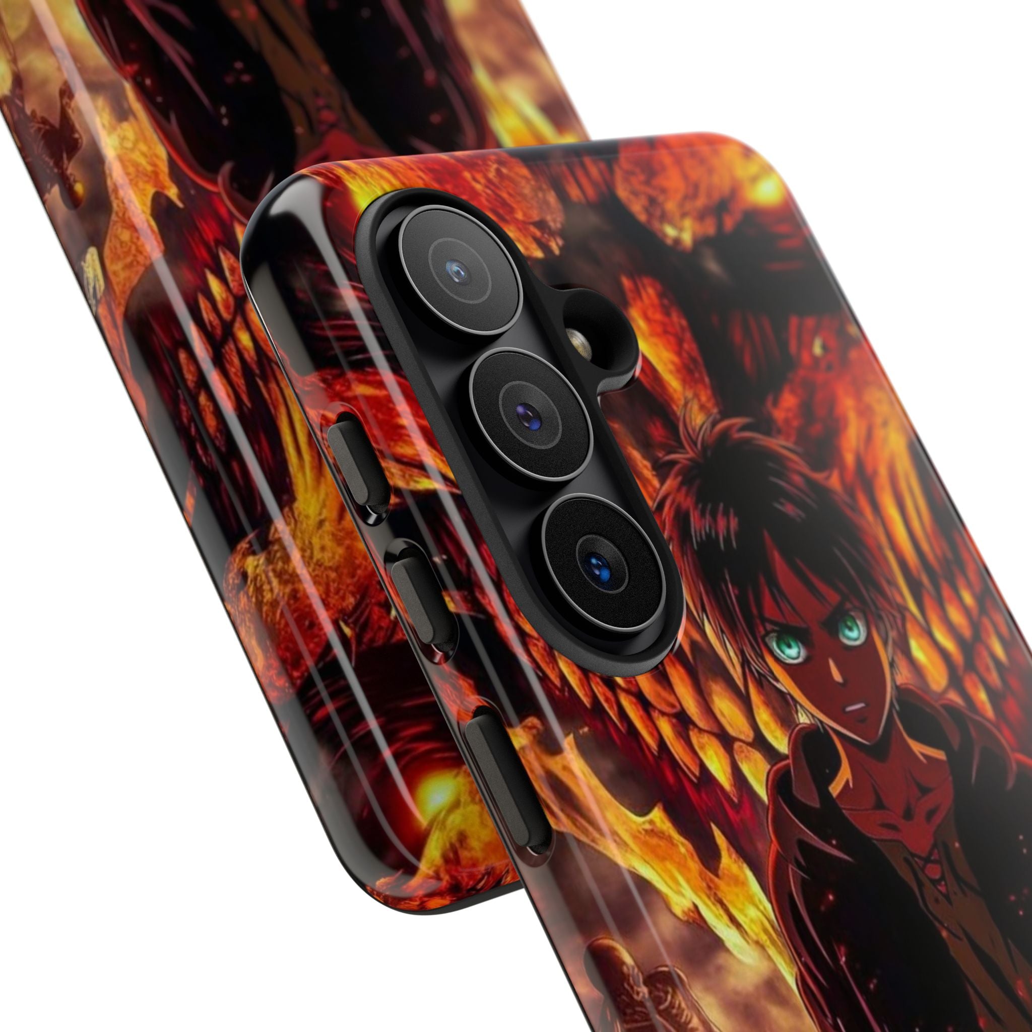 Eren Yeager Phone Case — Tough Cases Anime Protective Cover