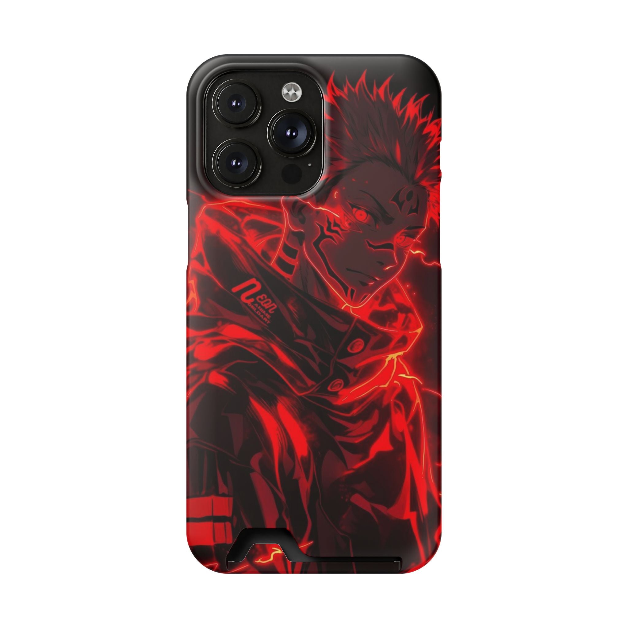 Phone Case With Card Holder Animie style